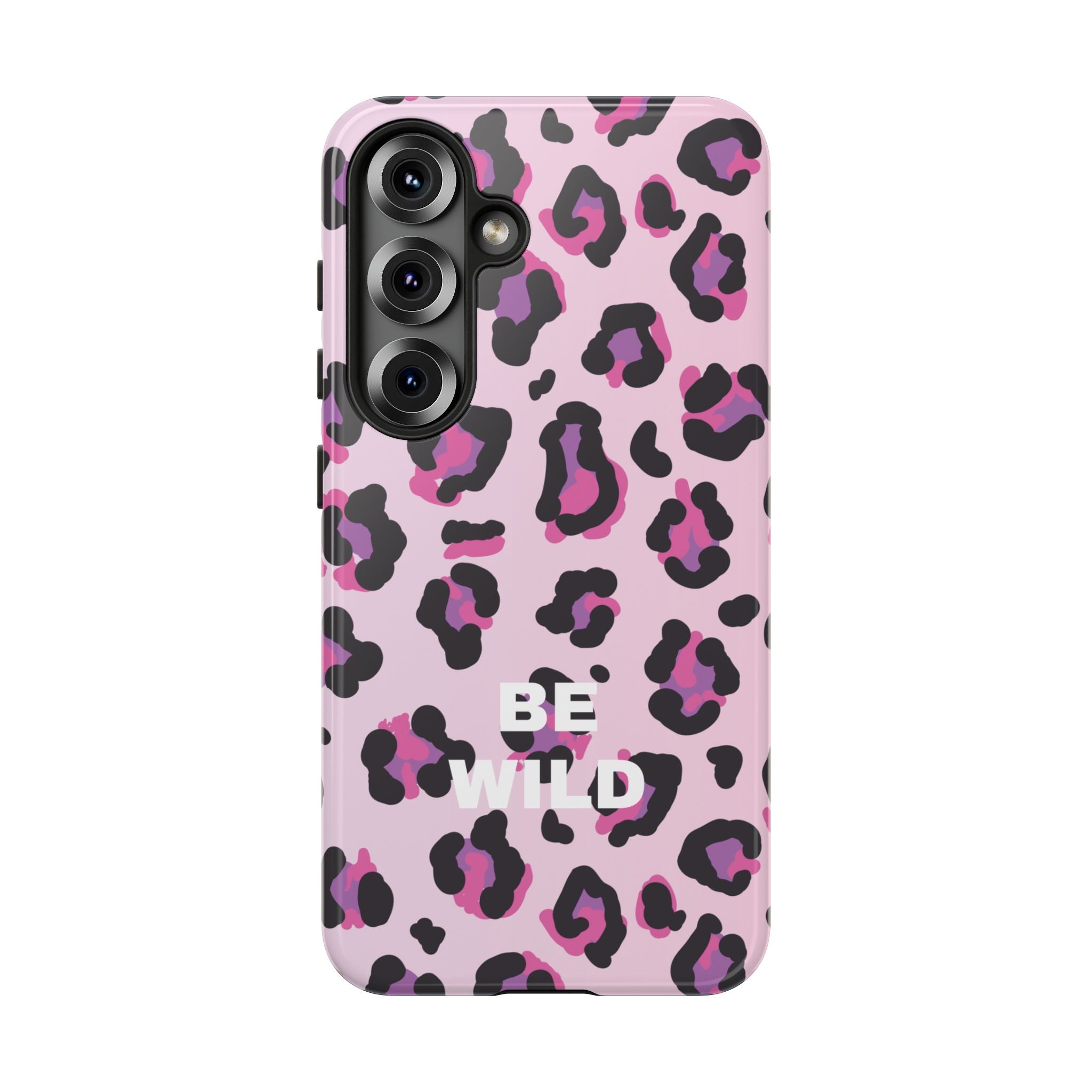 PINK LEO – Personalisierte Handyhülle mit Dual-Layer-Schutz