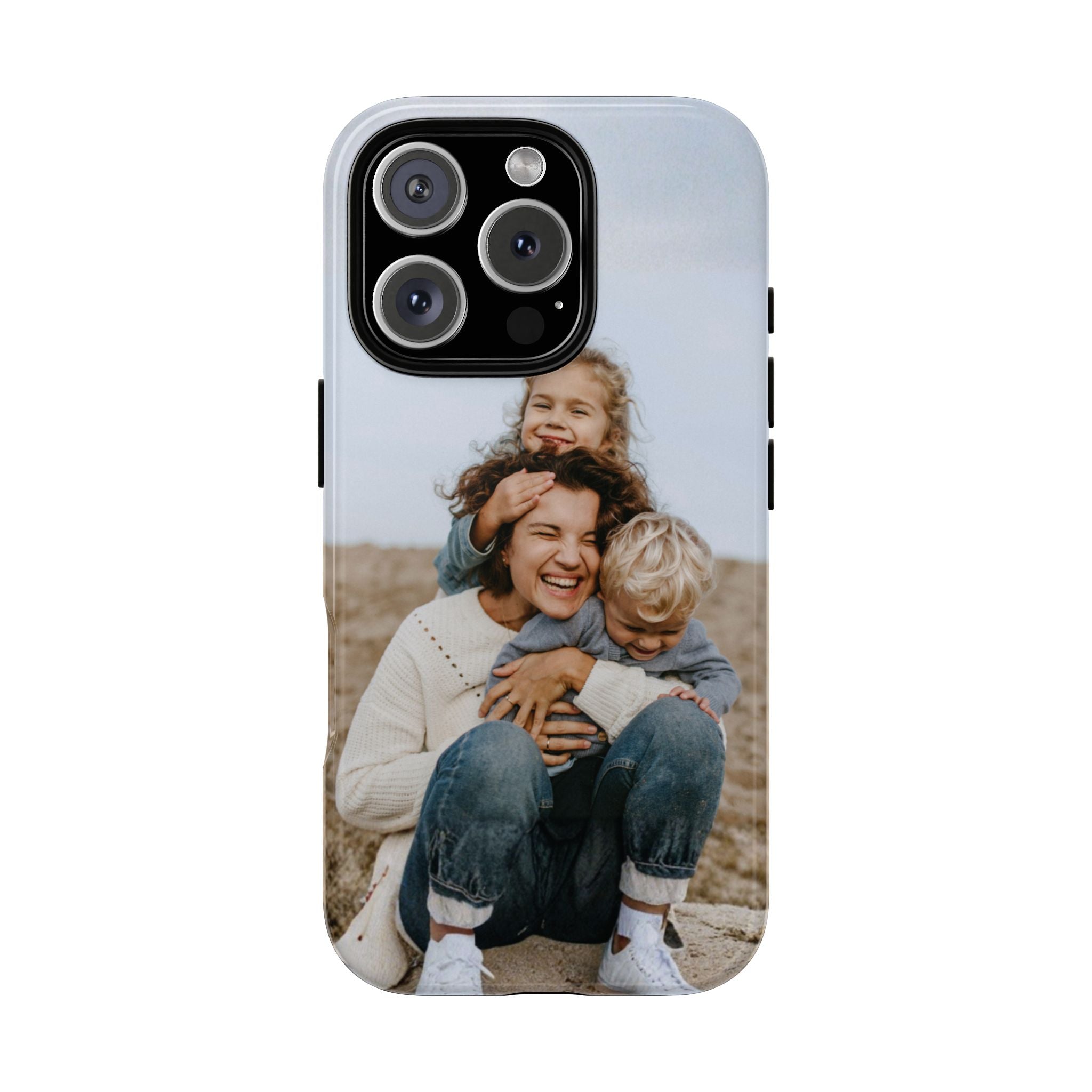 MOMENTS – Personalisierte Foto Handyhülle mit Dual-Layer-Schutz