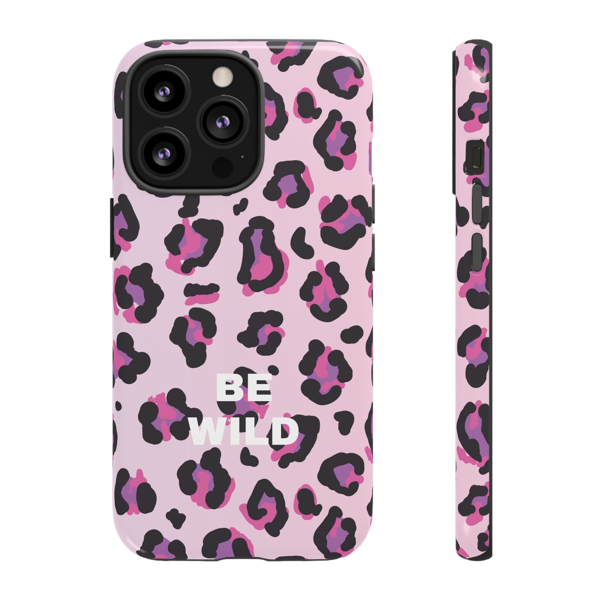 PINK LEO – Personalisierte Handyhülle mit Dual-Layer-Schutz