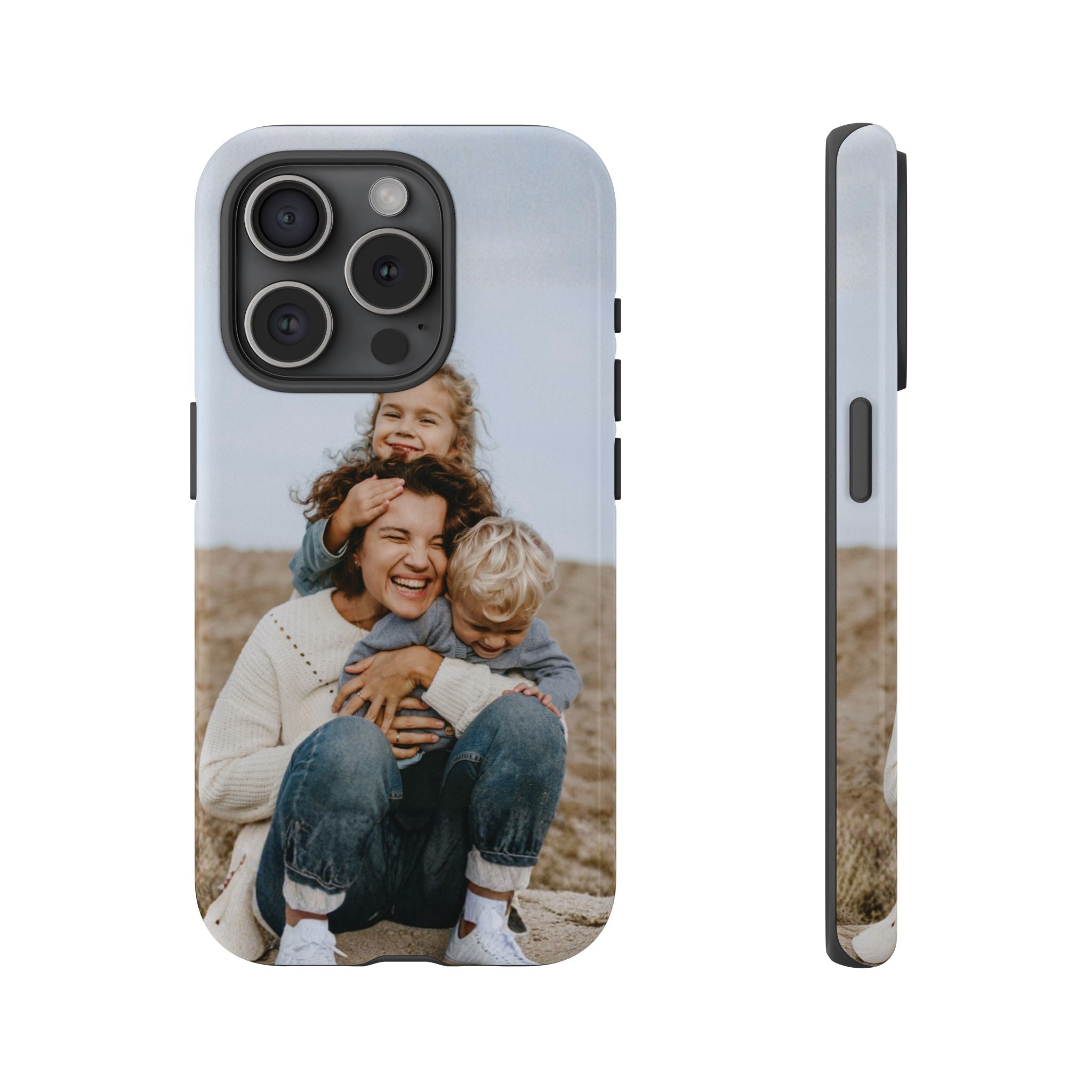 MOMENTS – Personalisierte Foto Handyhülle mit Dual-Layer-Schutz