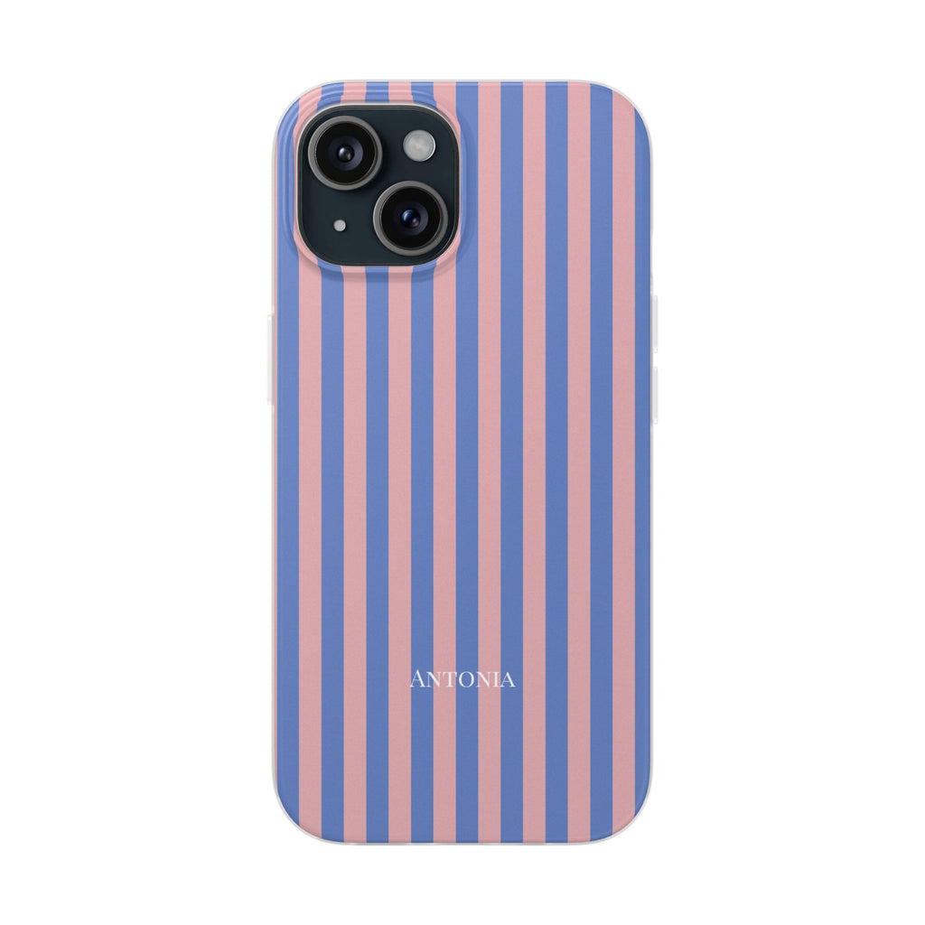 BLUE & BLUSH – Personalisierte Flex Handyhülle