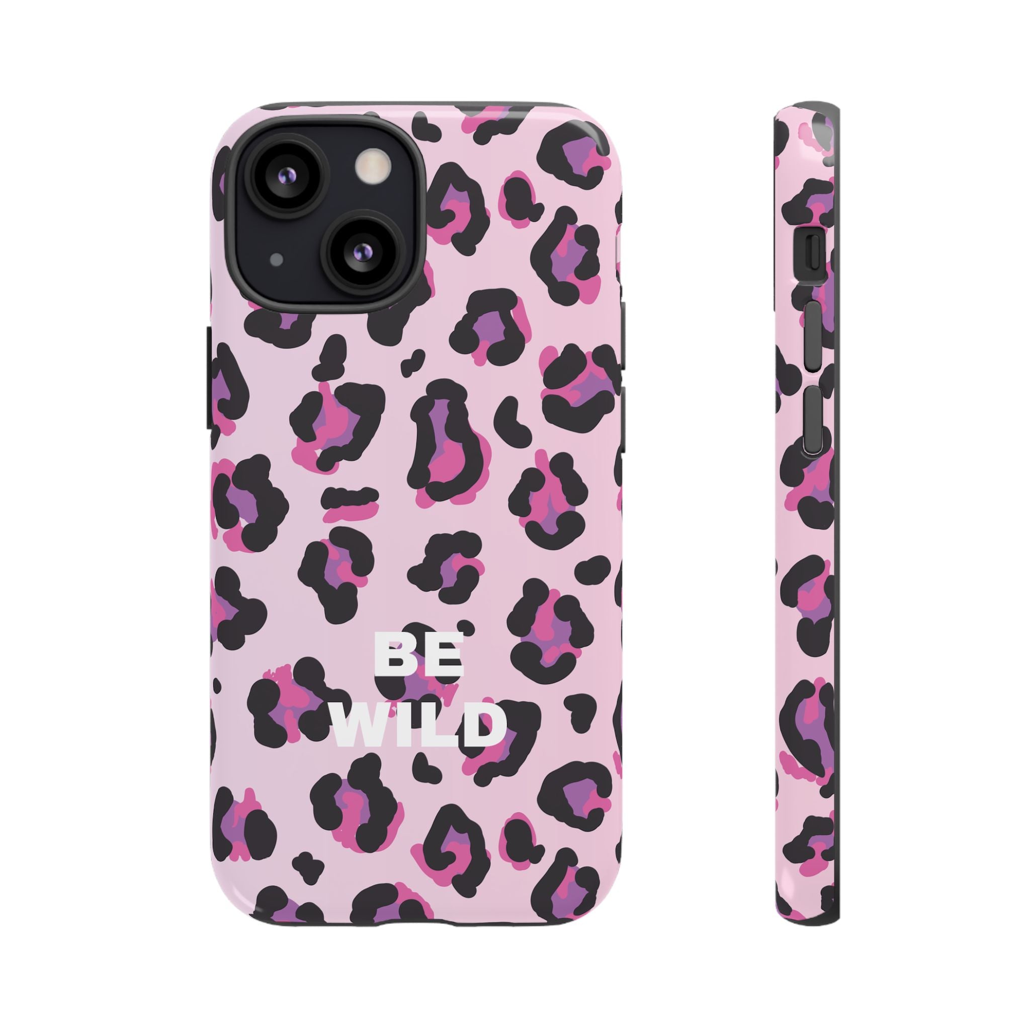 PINK LEO – Personalisierte Handyhülle mit Dual-Layer-Schutz