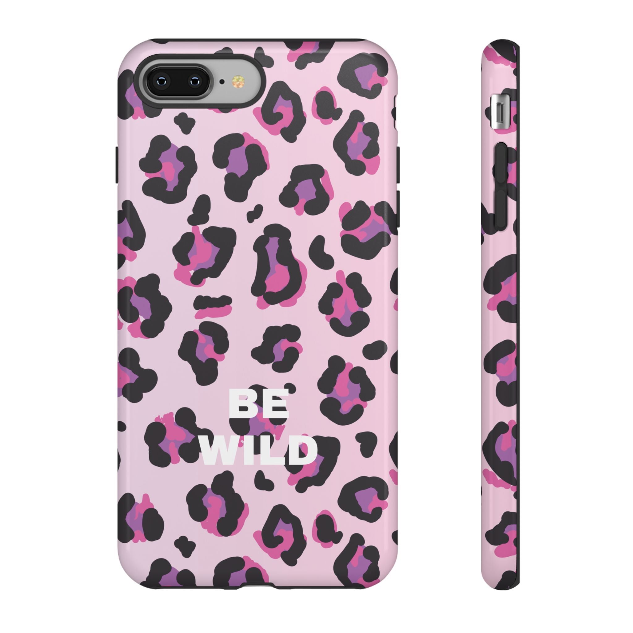 PINK LEO – Personalisierte Handyhülle mit Dual-Layer-Schutz