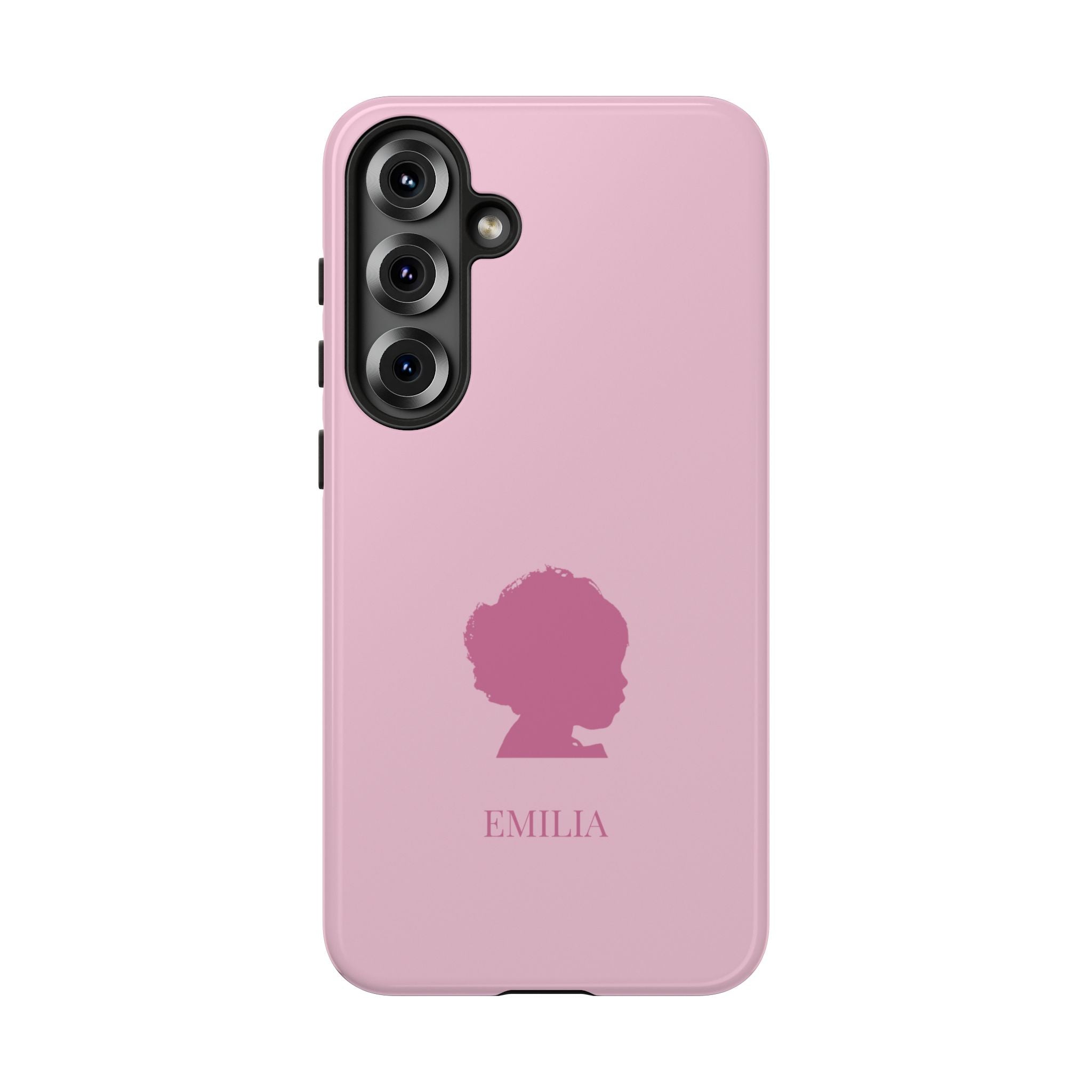 SILHOUETTE ROSE – Personalisierte Handyhülle mit Dual-Layer-Schutz