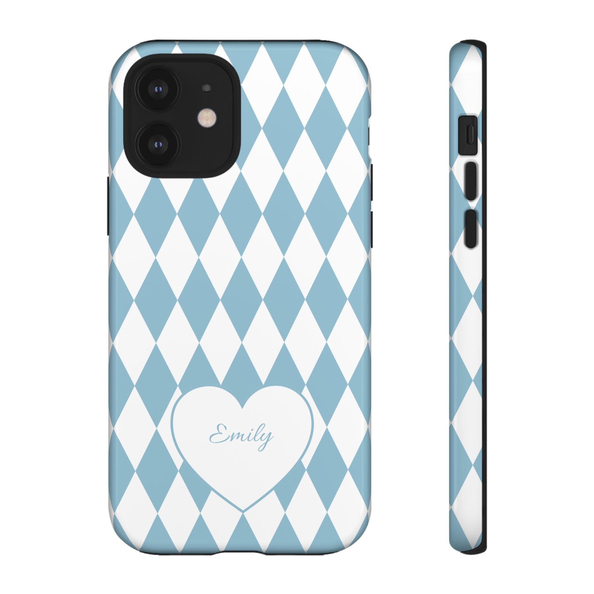 BAYERN HELLBLAU WEISS – Personalisierte Handyhülle mit Dual-Layer-Schutz