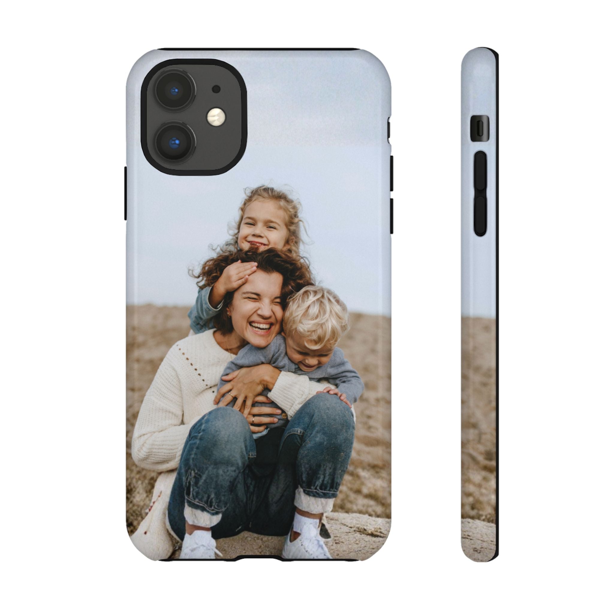 MOMENTS – Personalisierte Foto Handyhülle mit Dual-Layer-Schutz