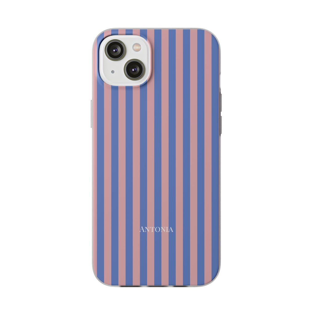 BLUE & BLUSH – Personalisierte Flex Handyhülle
