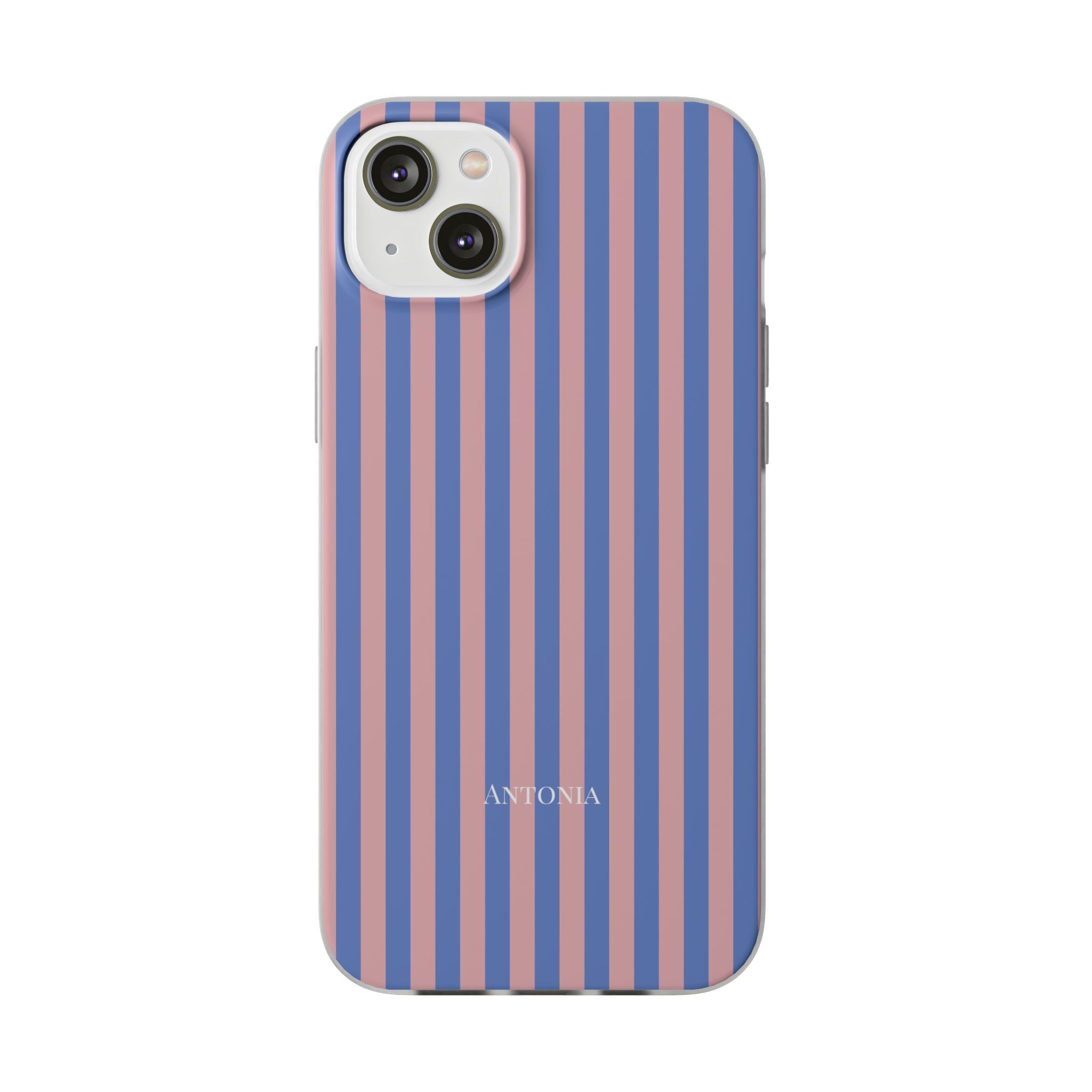 BLUE & BLUSH – Personalisierte Flex Handyhülle