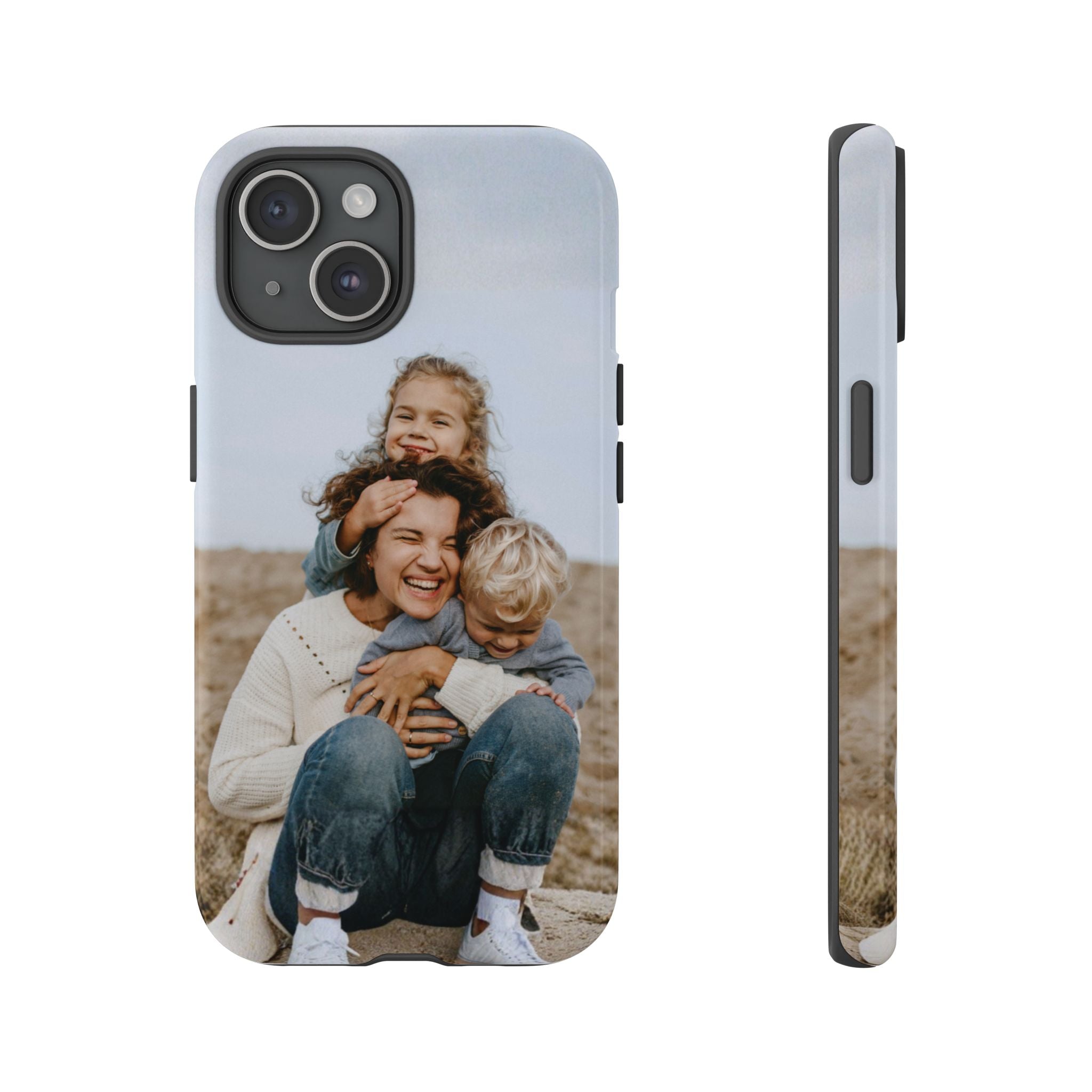 MOMENTS – Personalisierte Foto Handyhülle mit Dual-Layer-Schutz