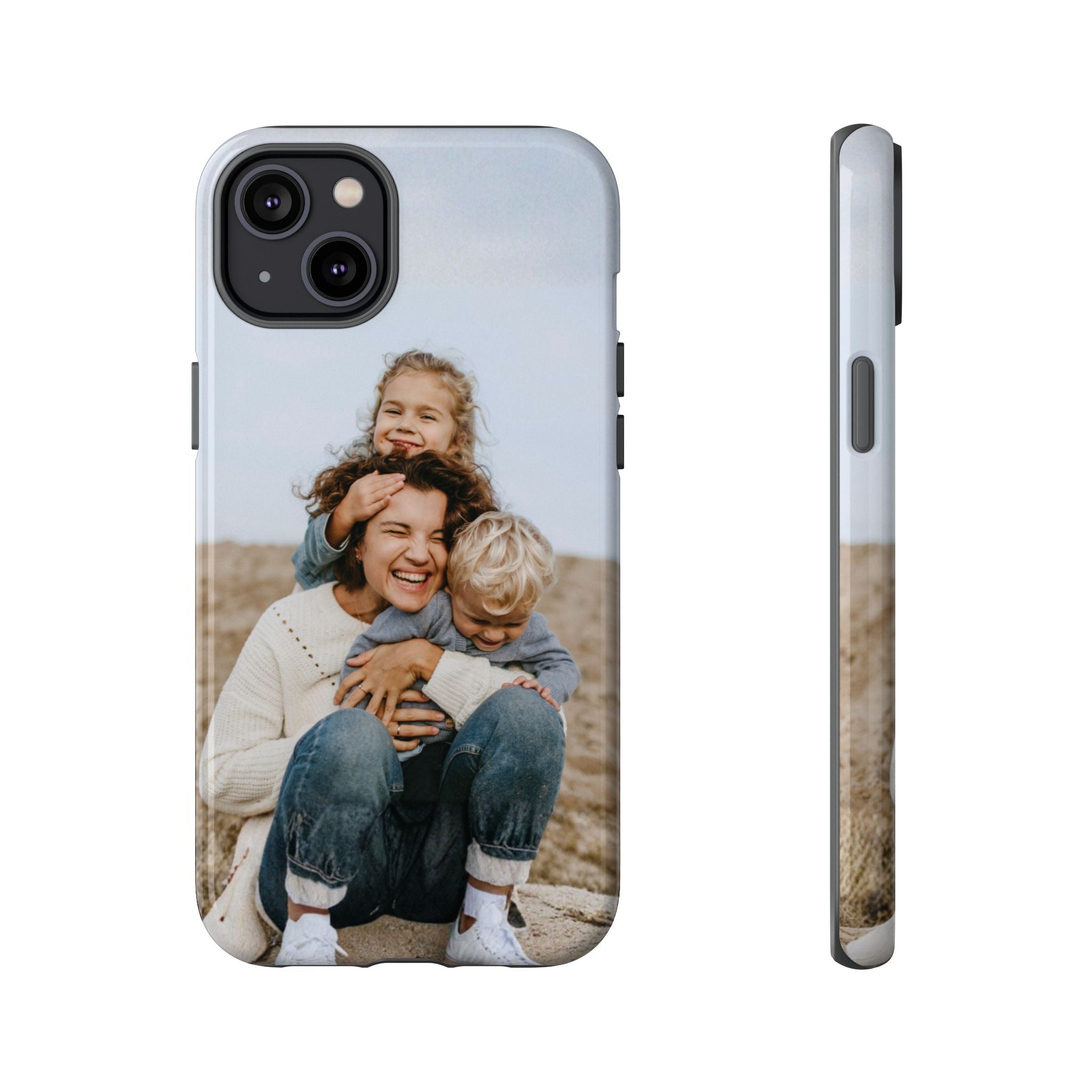 MOMENTS – Personalisierte Foto Handyhülle mit Dual-Layer-Schutz