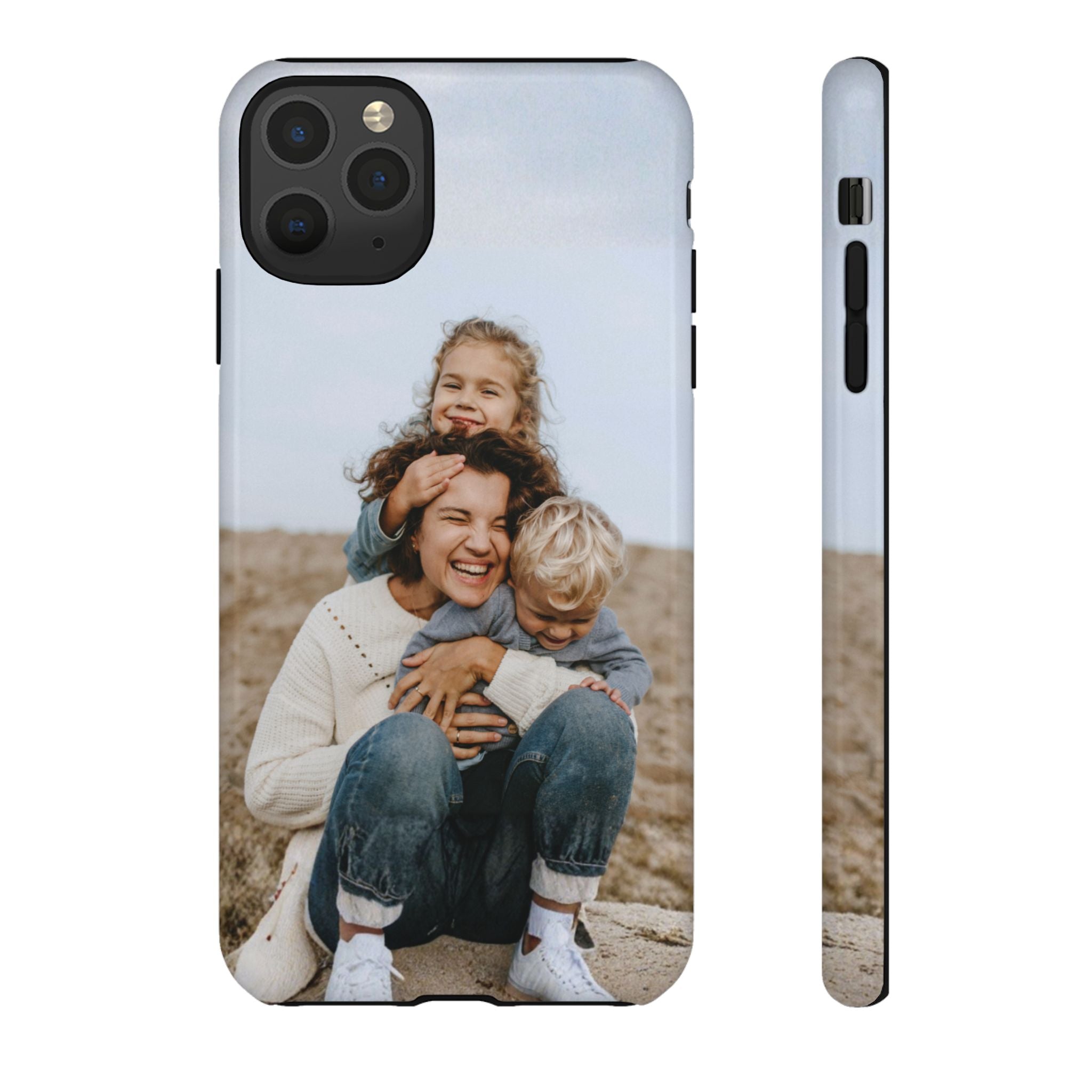 MOMENTS – Personalisierte Foto Handyhülle mit Dual-Layer-Schutz