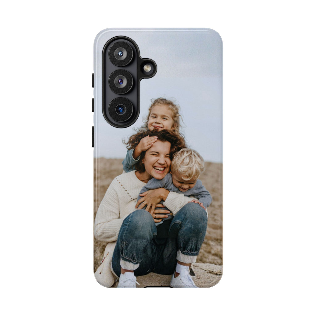 MOMENTS – Personalisierte Foto Handyhülle mit Dual-Layer-Schutz