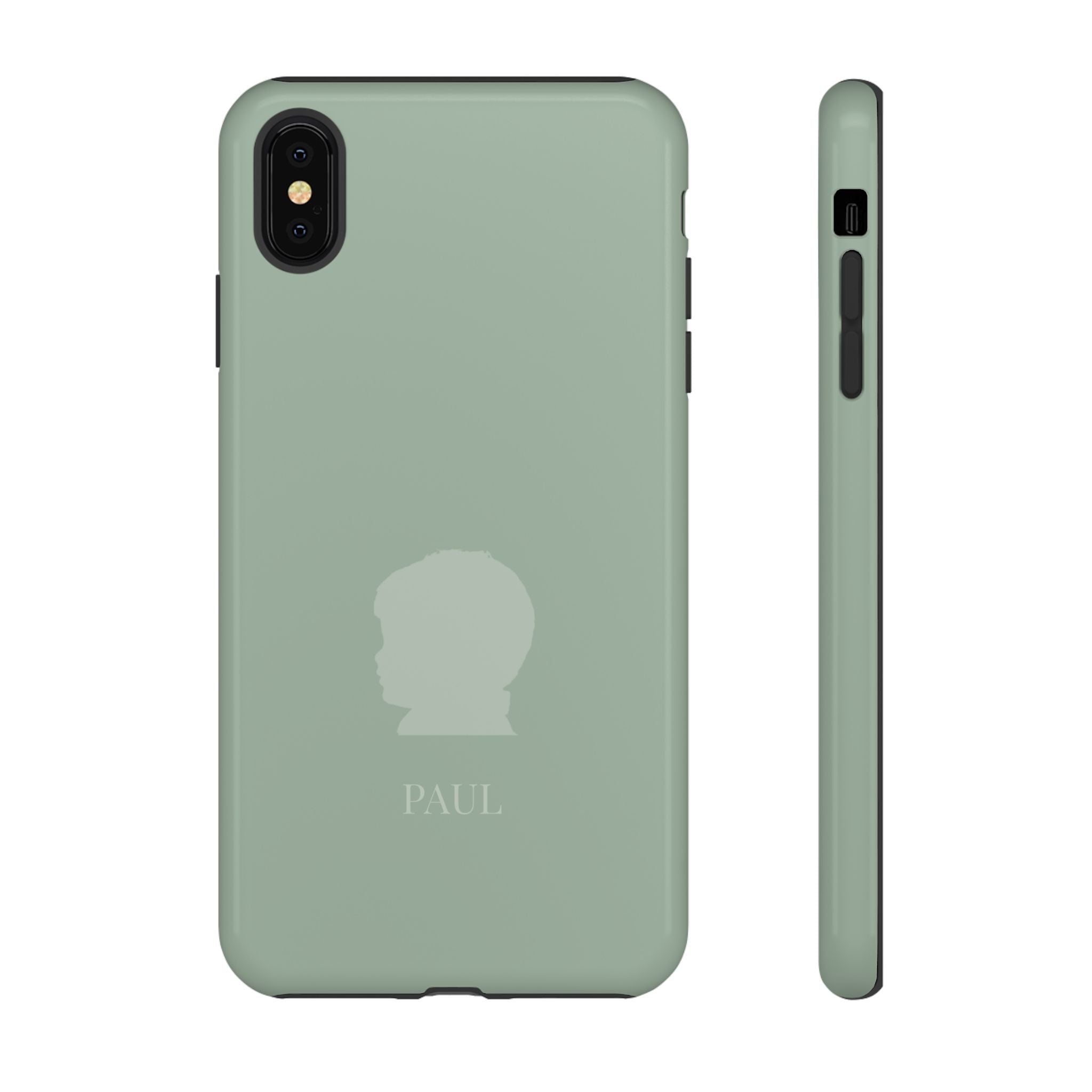 SILHOUETTE SALBEI – Personalisierte Handyhülle mit Dual-Layer-Schutz