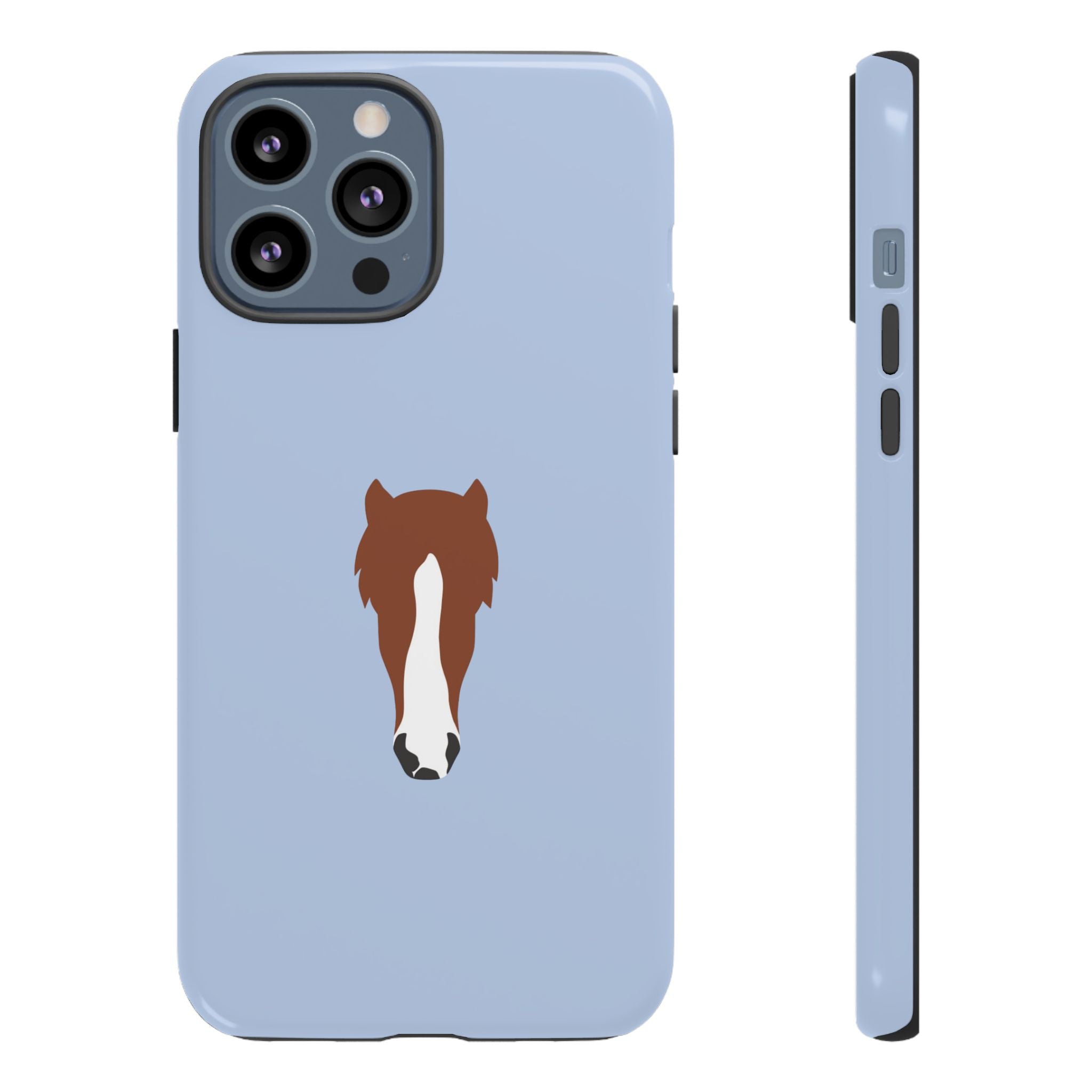 UNIQUE ANIMAL ART EDITION BLUE – Personalisierte Handyhülle mit Dual-Layer-Schutz