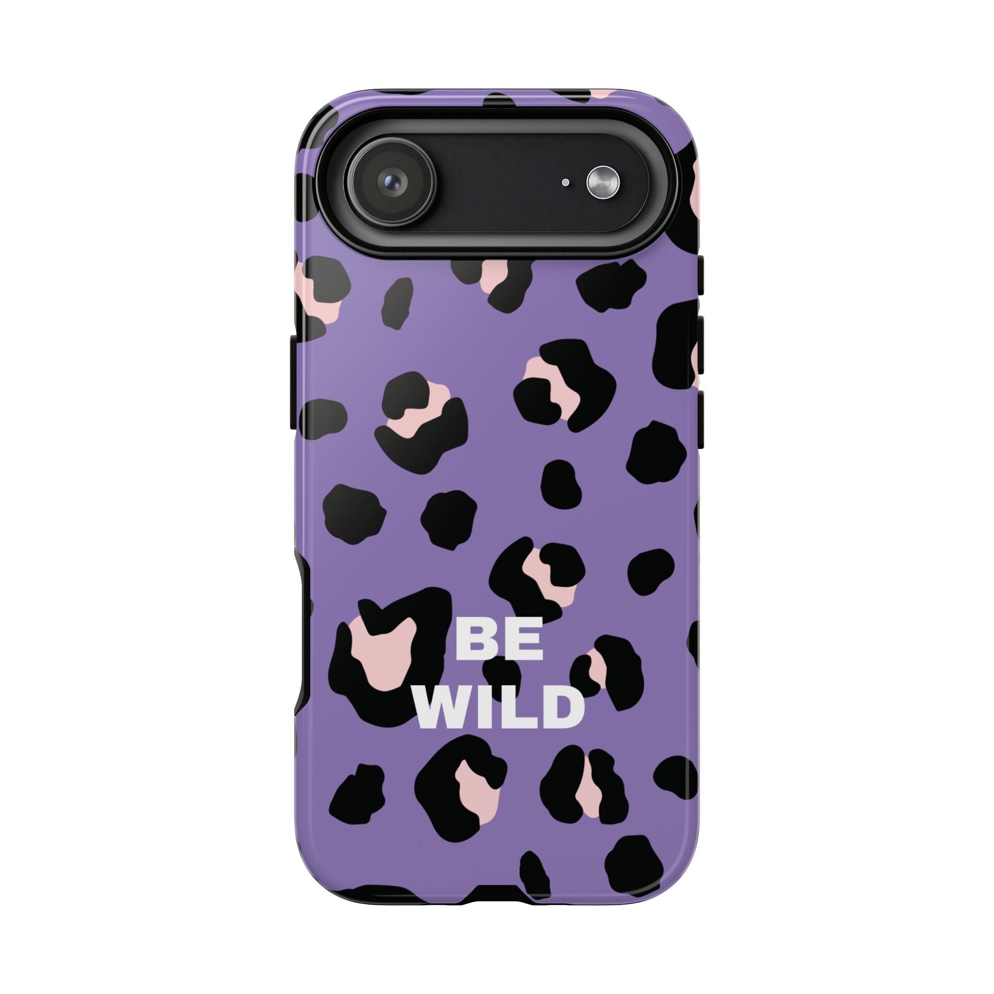 PURPLE LEO – Personalisierte Handyhülle mit Dual-Layer-Schutz