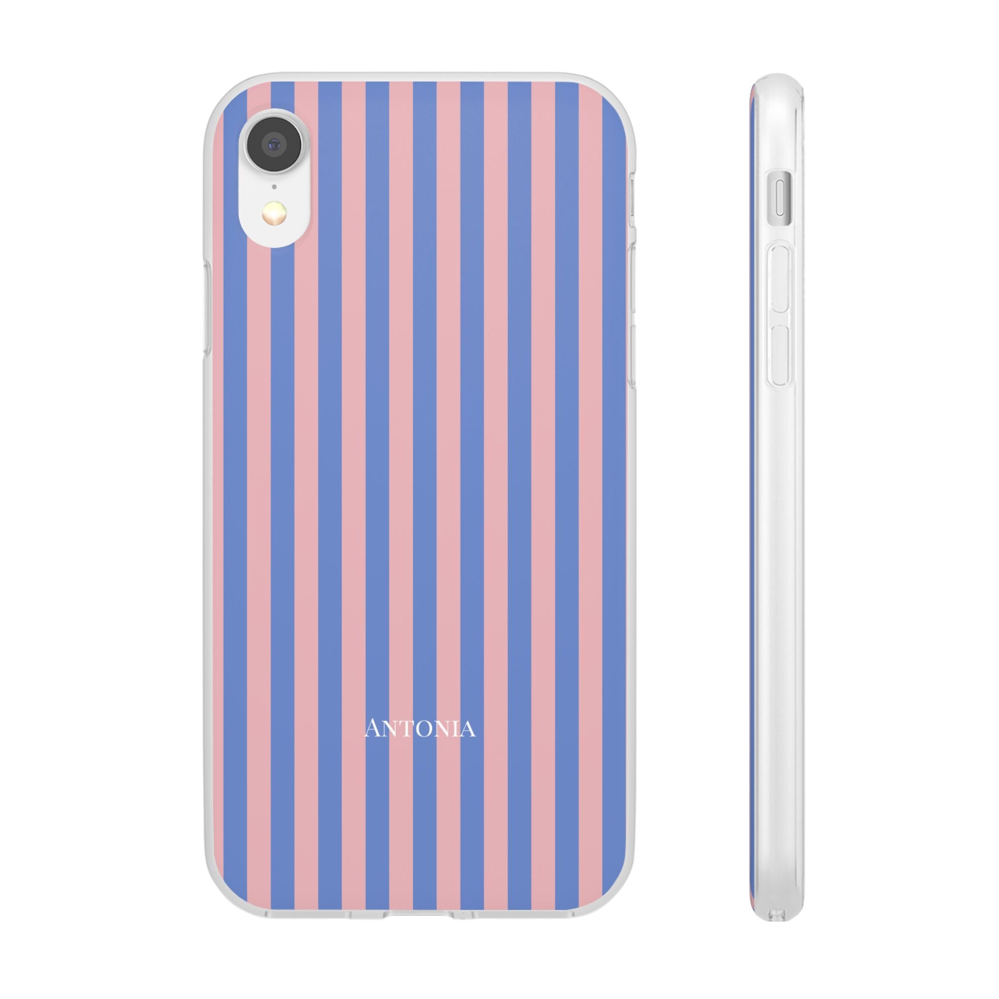 BLUE & BLUSH – Personalisierte Flex Handyhülle