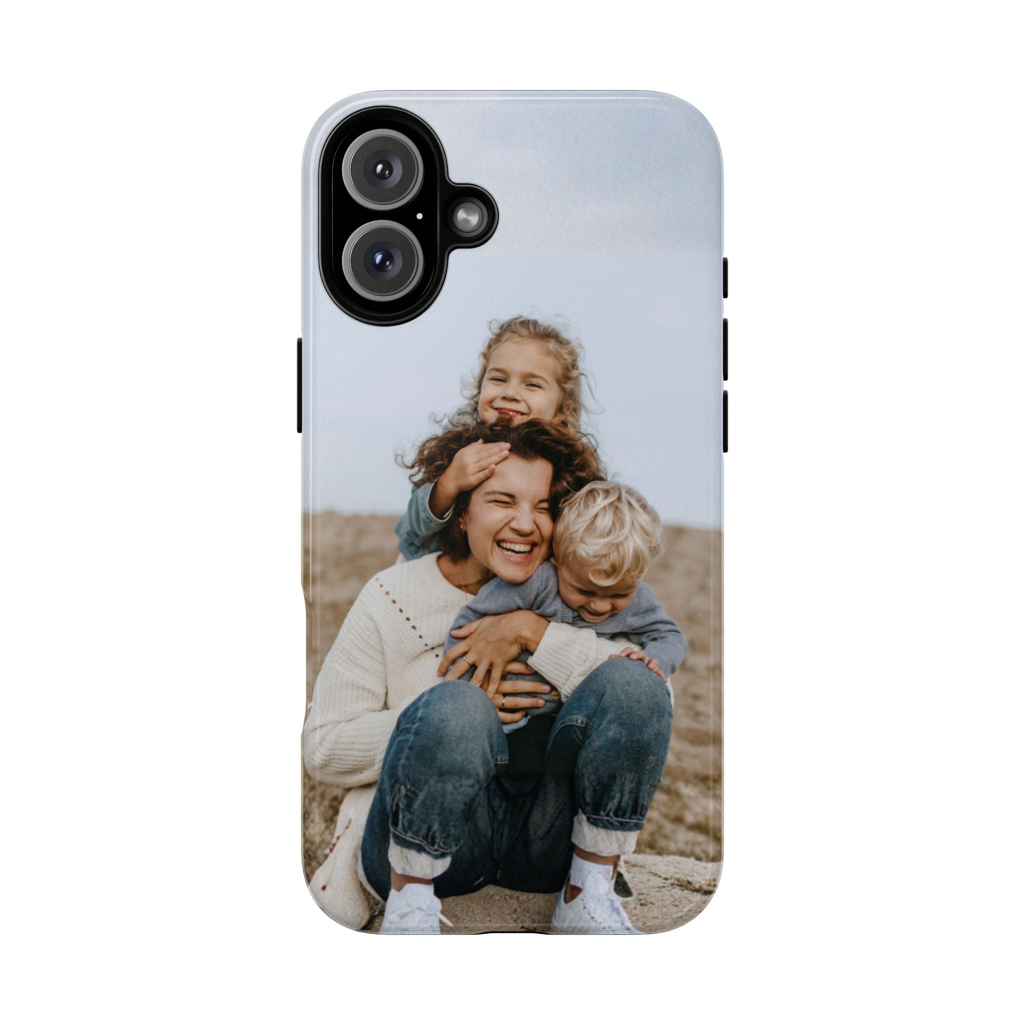 MOMENTS – Personalisierte Foto Handyhülle mit Dual-Layer-Schutz