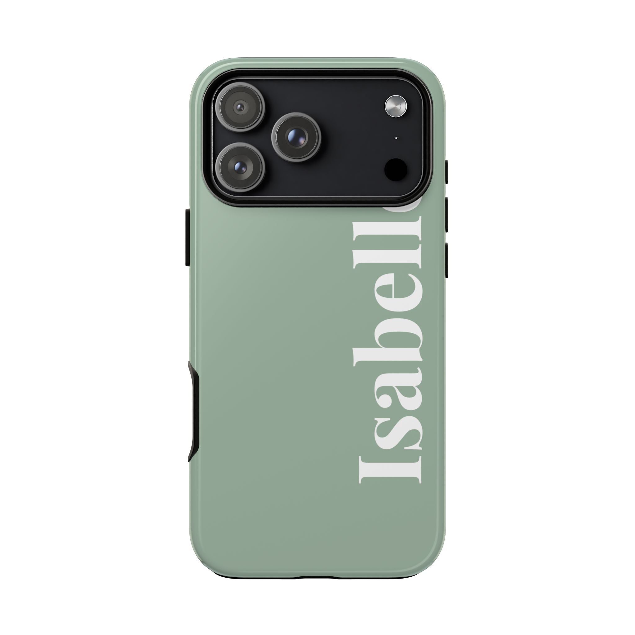 SALBEI BOLD NAME – Personalisierte Handyhülle mit Dual-Layer-Schutz