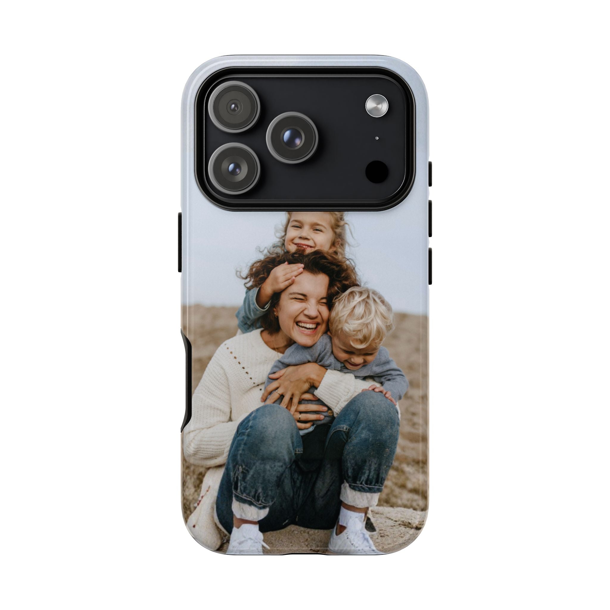 MOMENTS – Personalisierte Foto Handyhülle mit Dual-Layer-Schutz