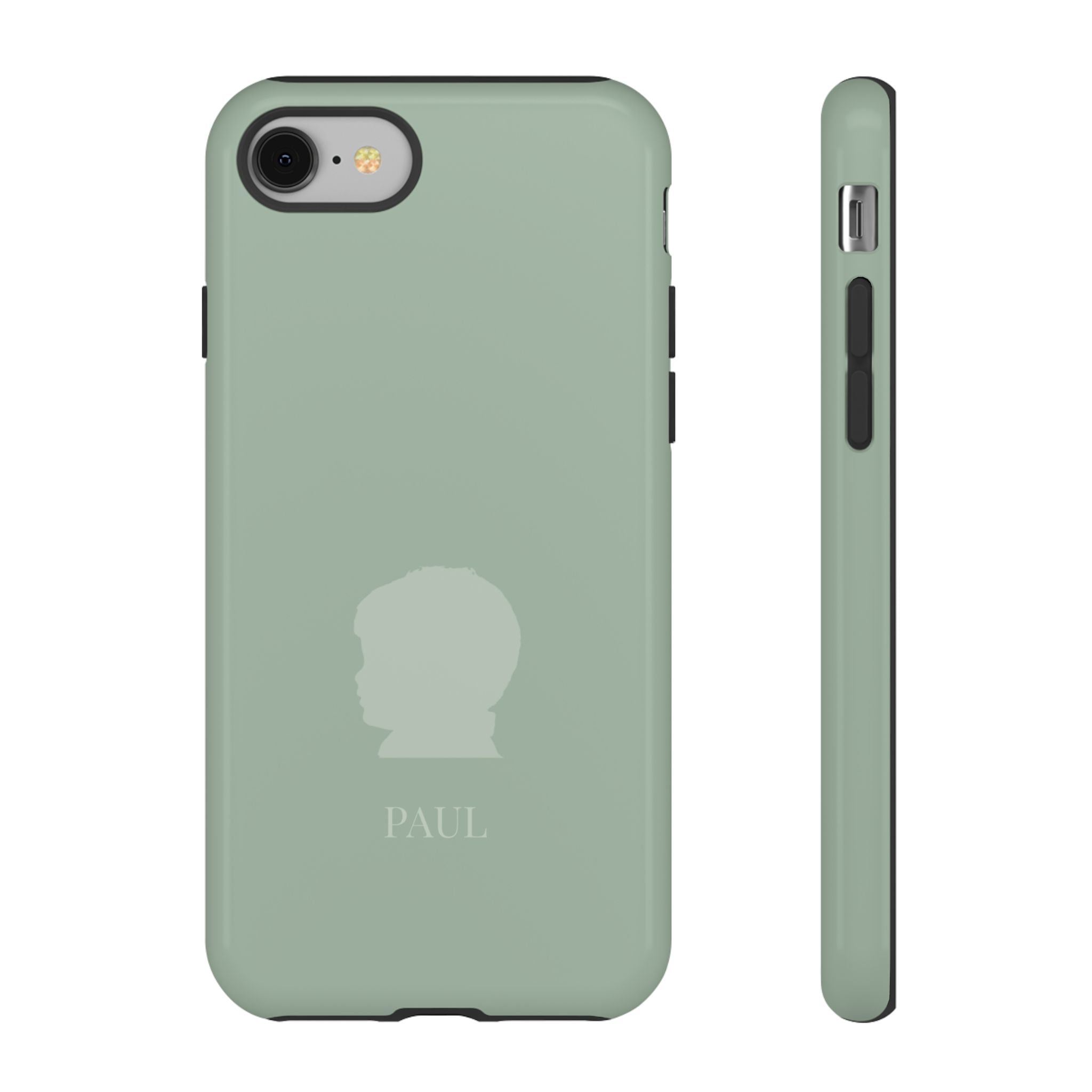 SILHOUETTE SALBEI – Personalisierte Handyhülle mit Dual-Layer-Schutz