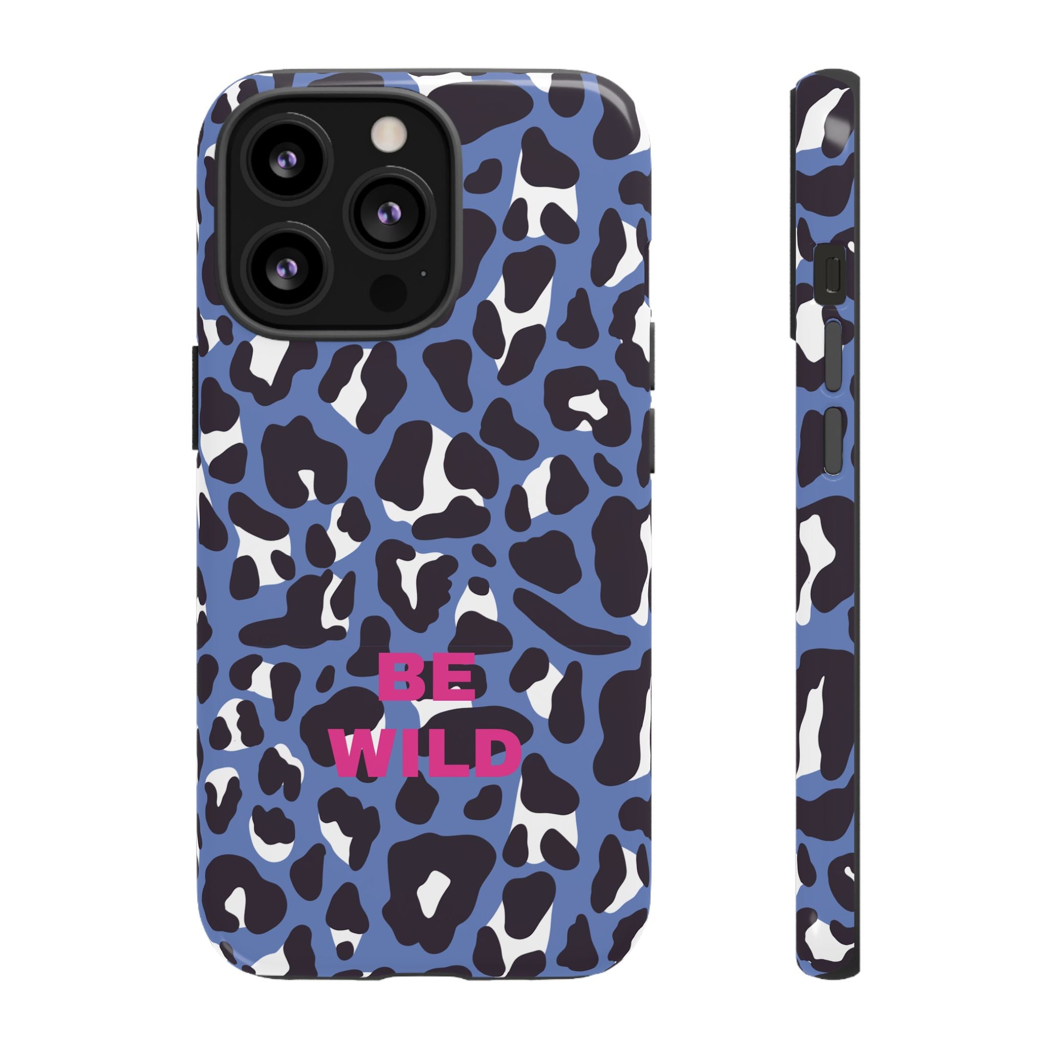 BLUE LEO – Personalisierte Handyhülle mit Dual-Layer-Schutz