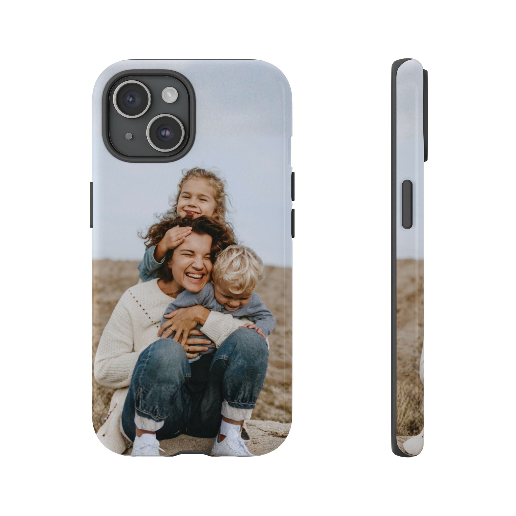 MOMENTS – Personalisierte Foto Handyhülle mit Dual-Layer-Schutz