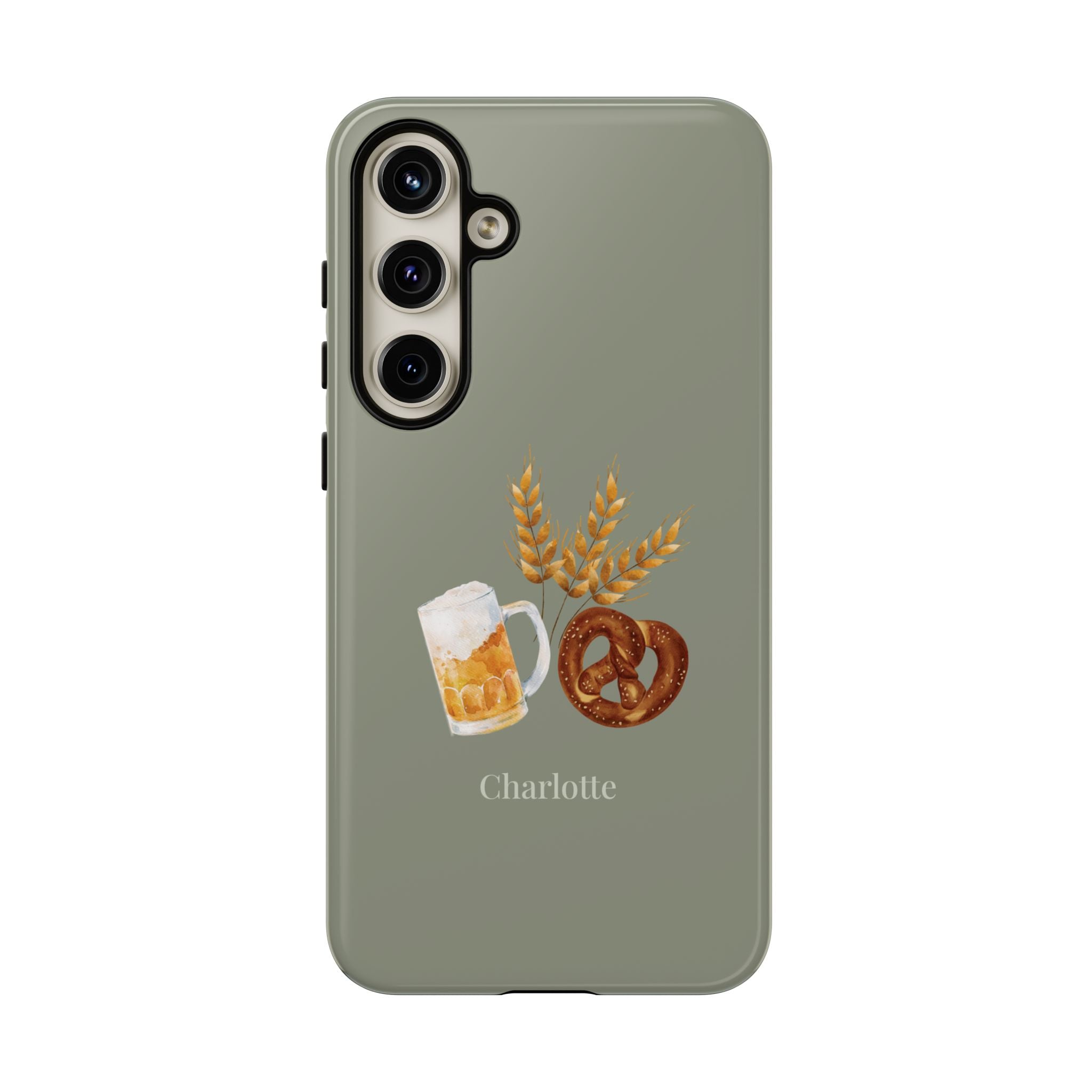 WIESN-SCHMANKERL SALBEI – Personalisierte Handyhülle mit Dual-Layer-Schutz