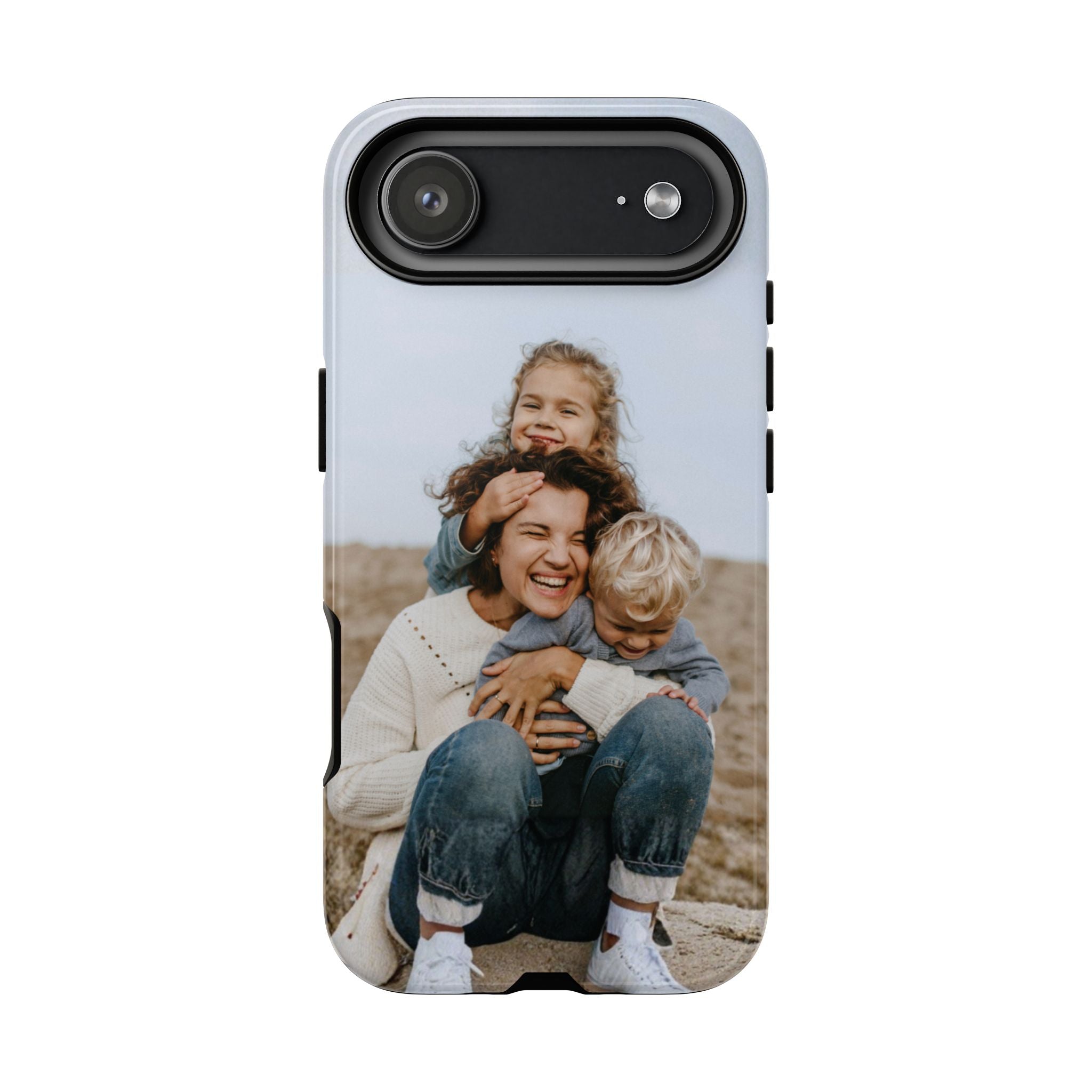 MOMENTS – Personalisierte Foto Handyhülle mit Dual-Layer-Schutz