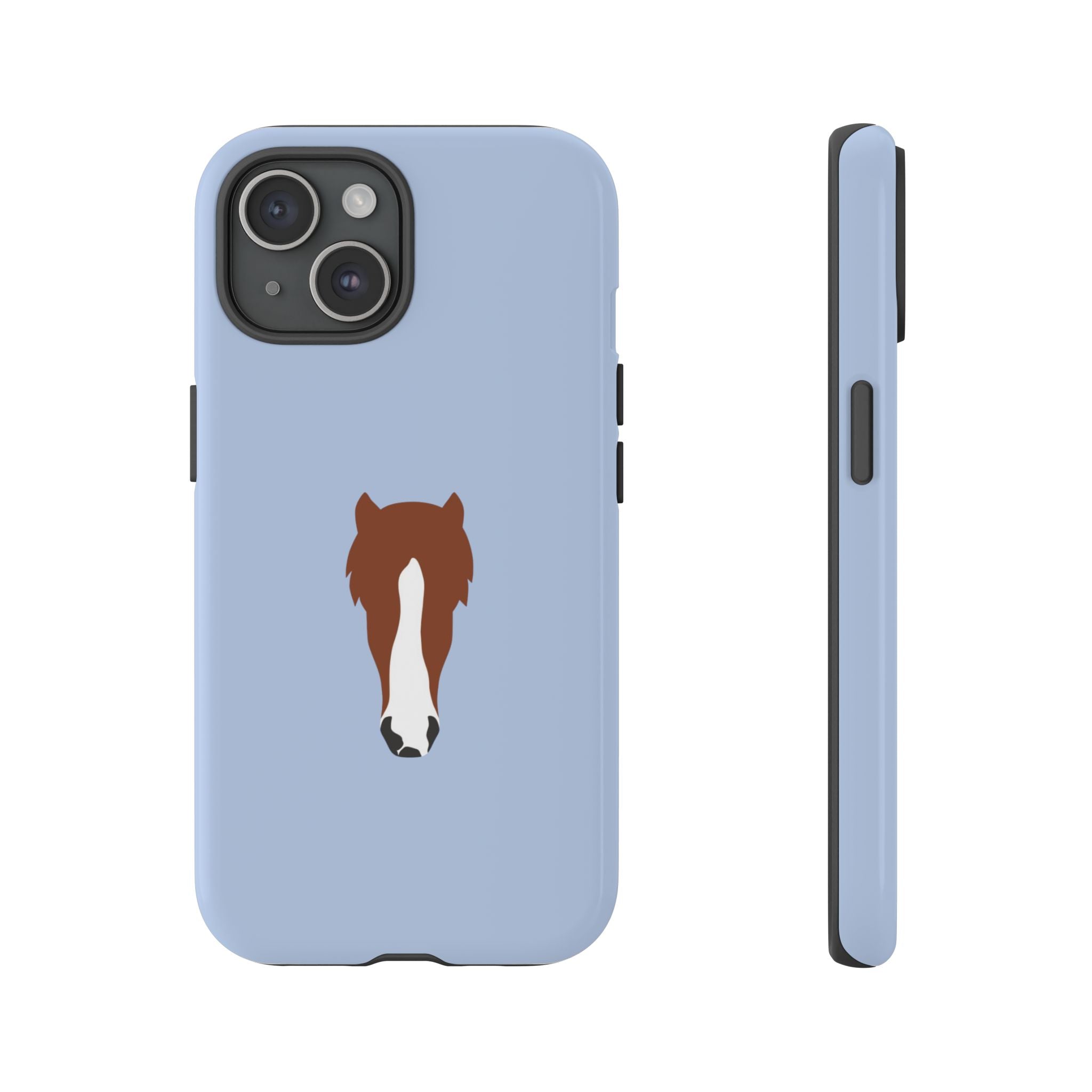 UNIQUE ANIMAL ART EDITION BLUE – Personalisierte Handyhülle mit Dual-Layer-Schutz