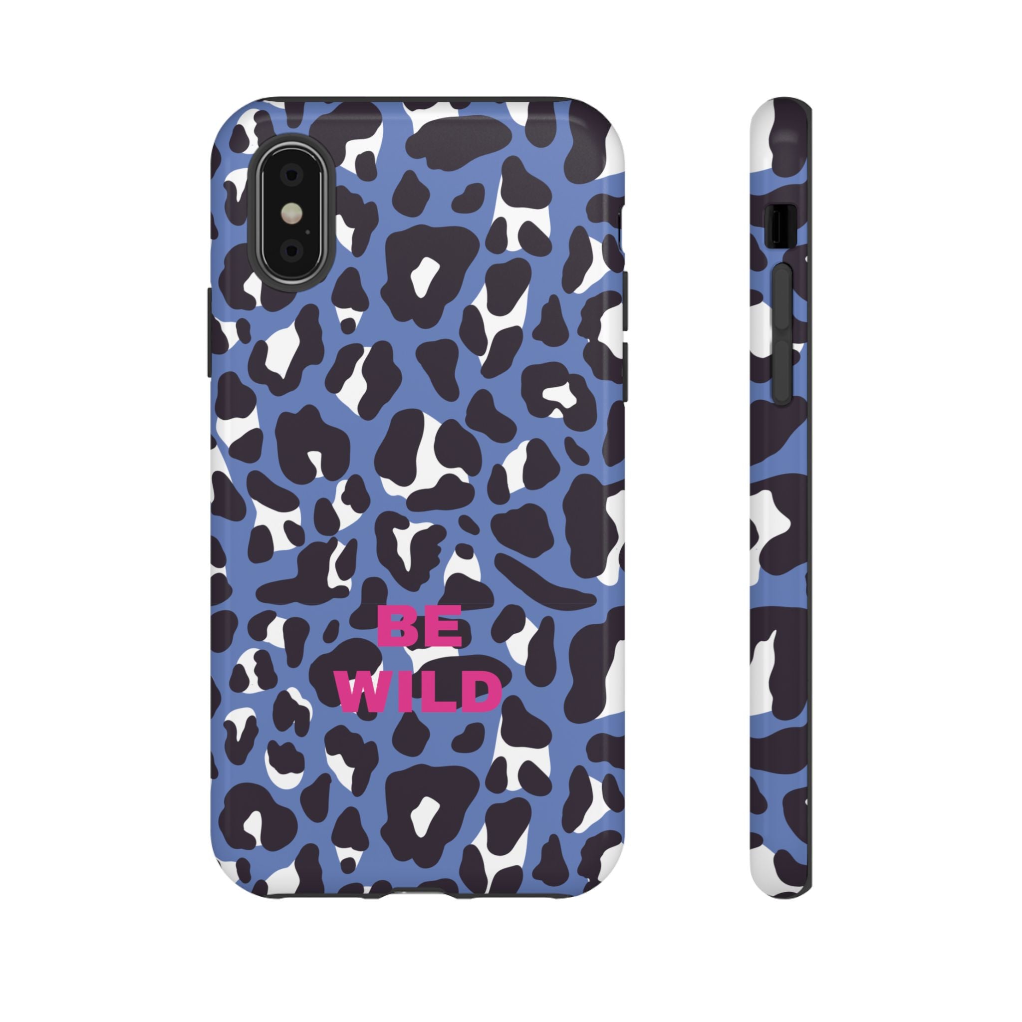 BLUE LEO – Personalisierte Handyhülle mit Dual-Layer-Schutz