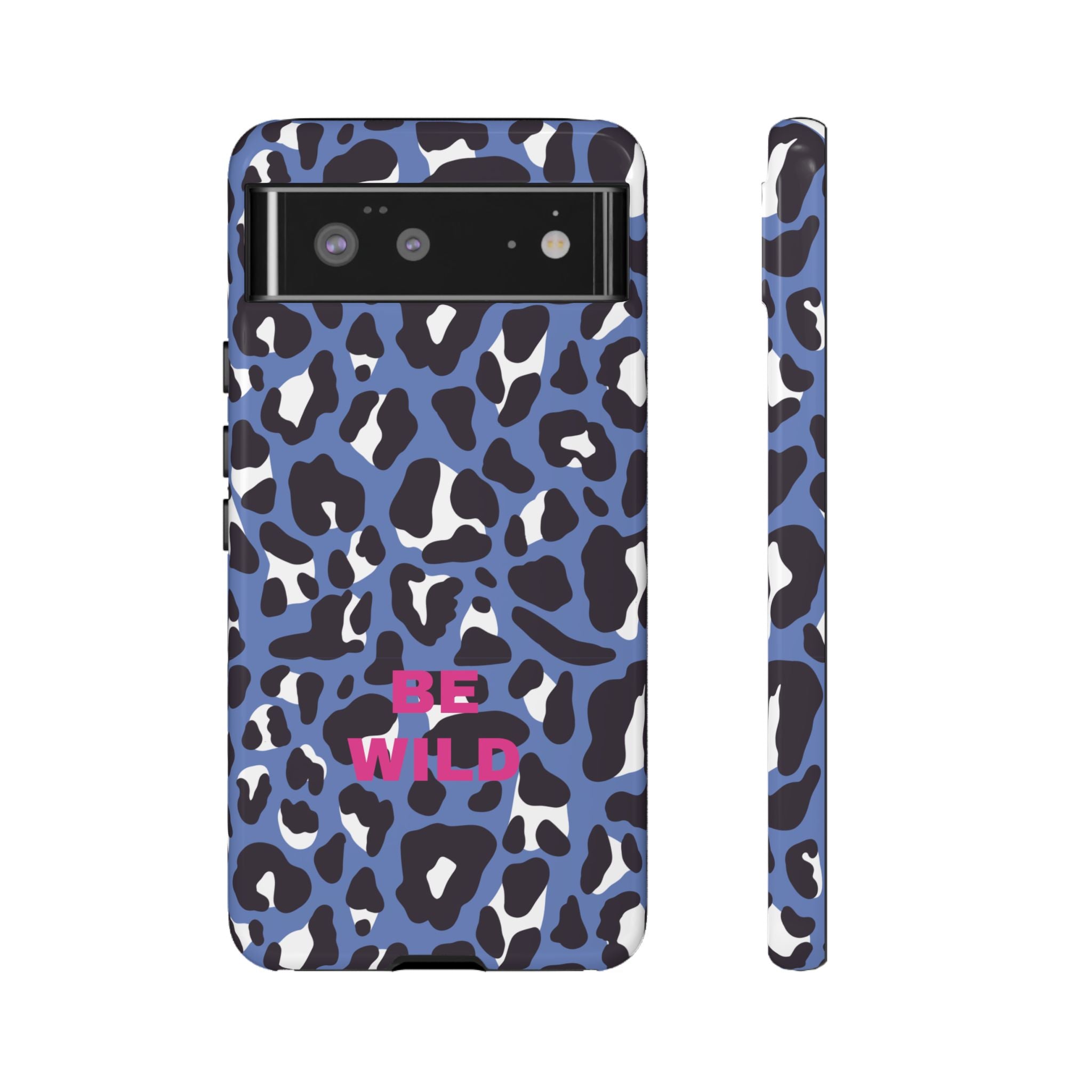 BLUE LEO – Personalisierte Handyhülle mit Dual-Layer-Schutz