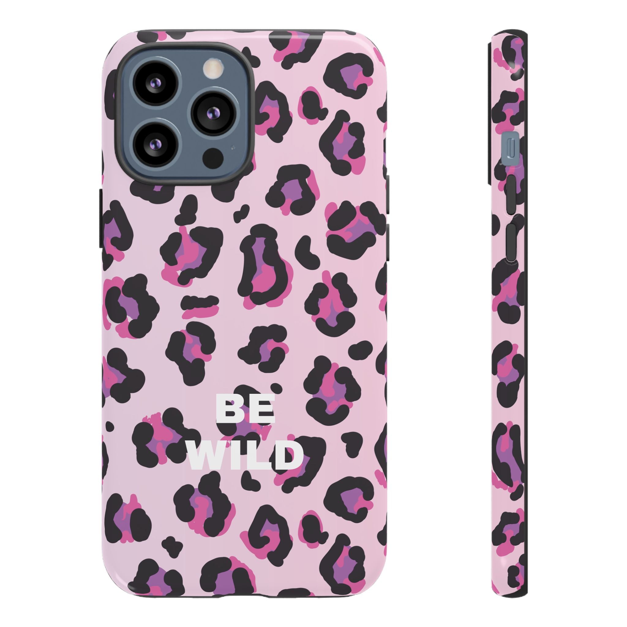 PINK LEO – Personalisierte Handyhülle mit Dual-Layer-Schutz