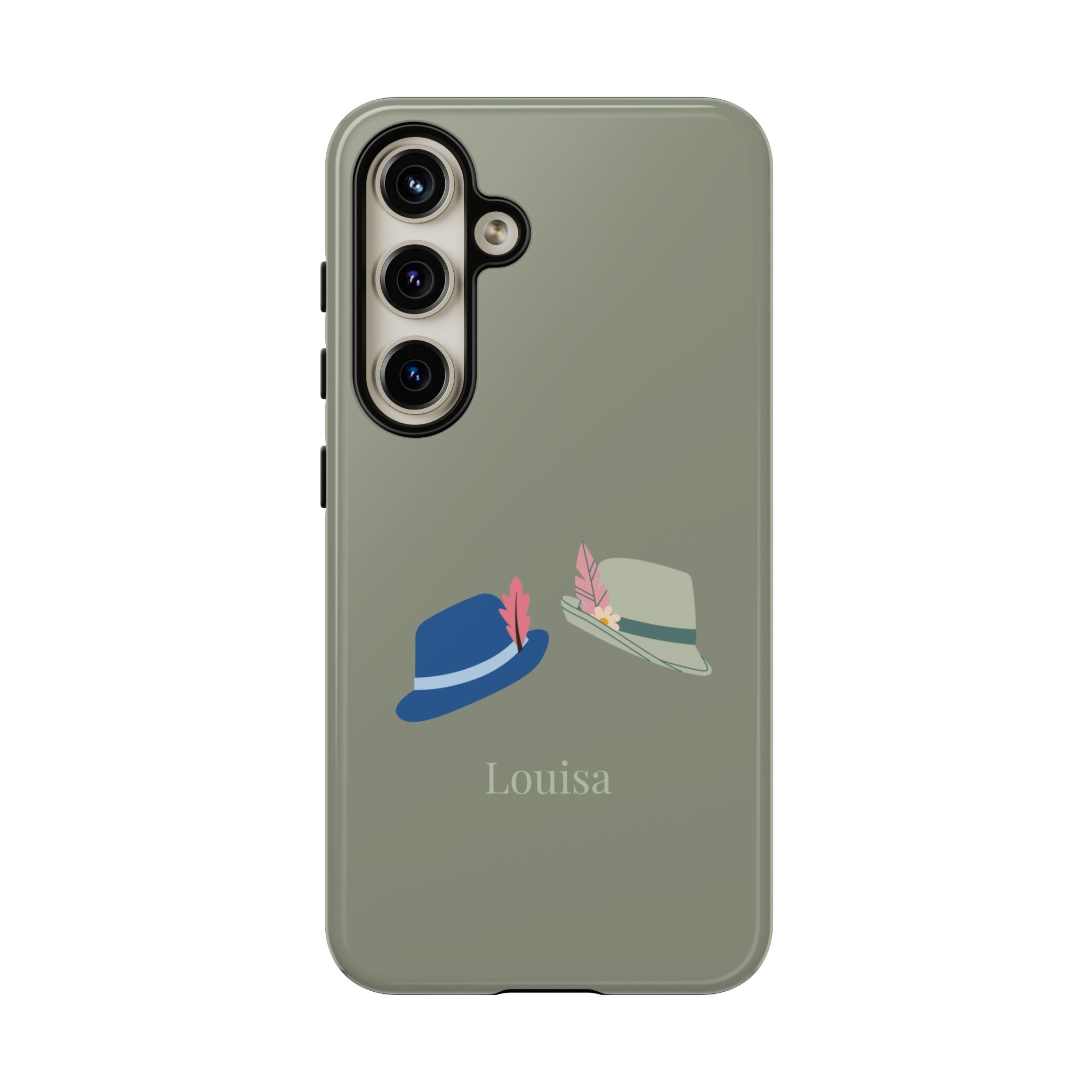 TRACHTENHÜTE SALBEI – Personalisierte Handyhülle mit Dual-Layer-Schutz