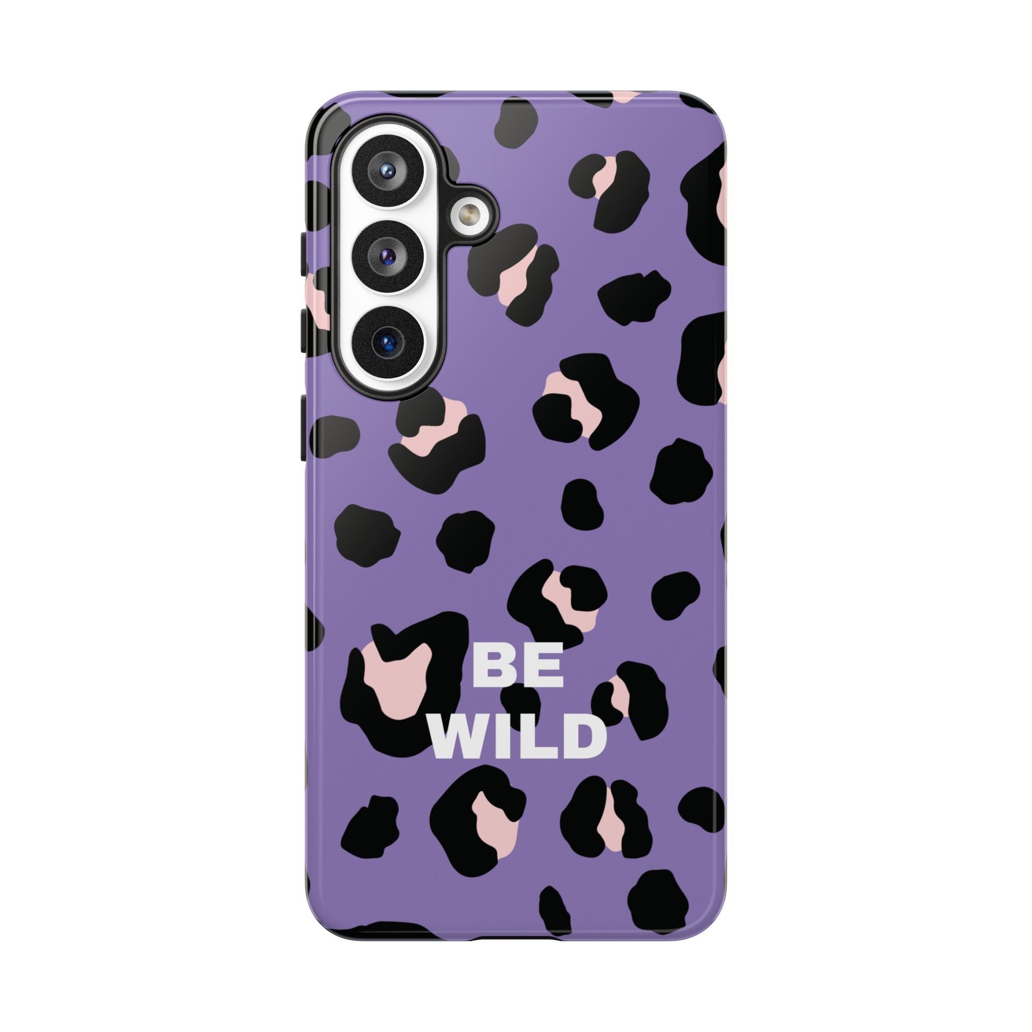 PURPLE LEO – Personalisierte Handyhülle mit Dual-Layer-Schutz