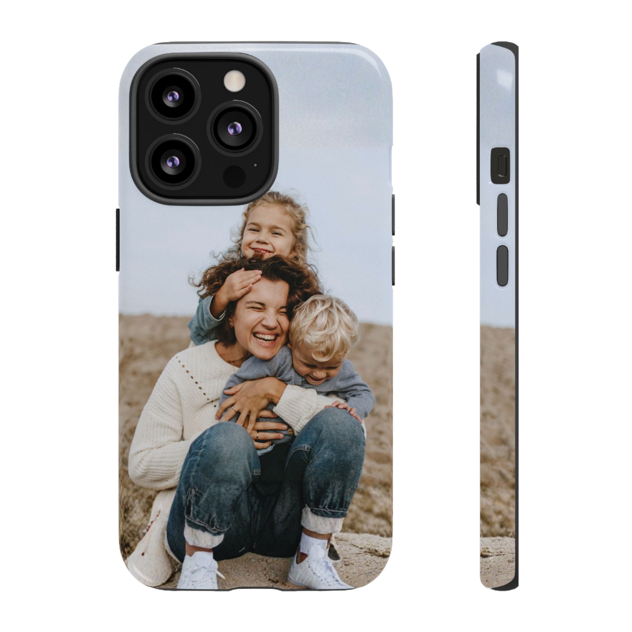 MOMENTS – Personalisierte Foto Handyhülle mit Dual-Layer-Schutz