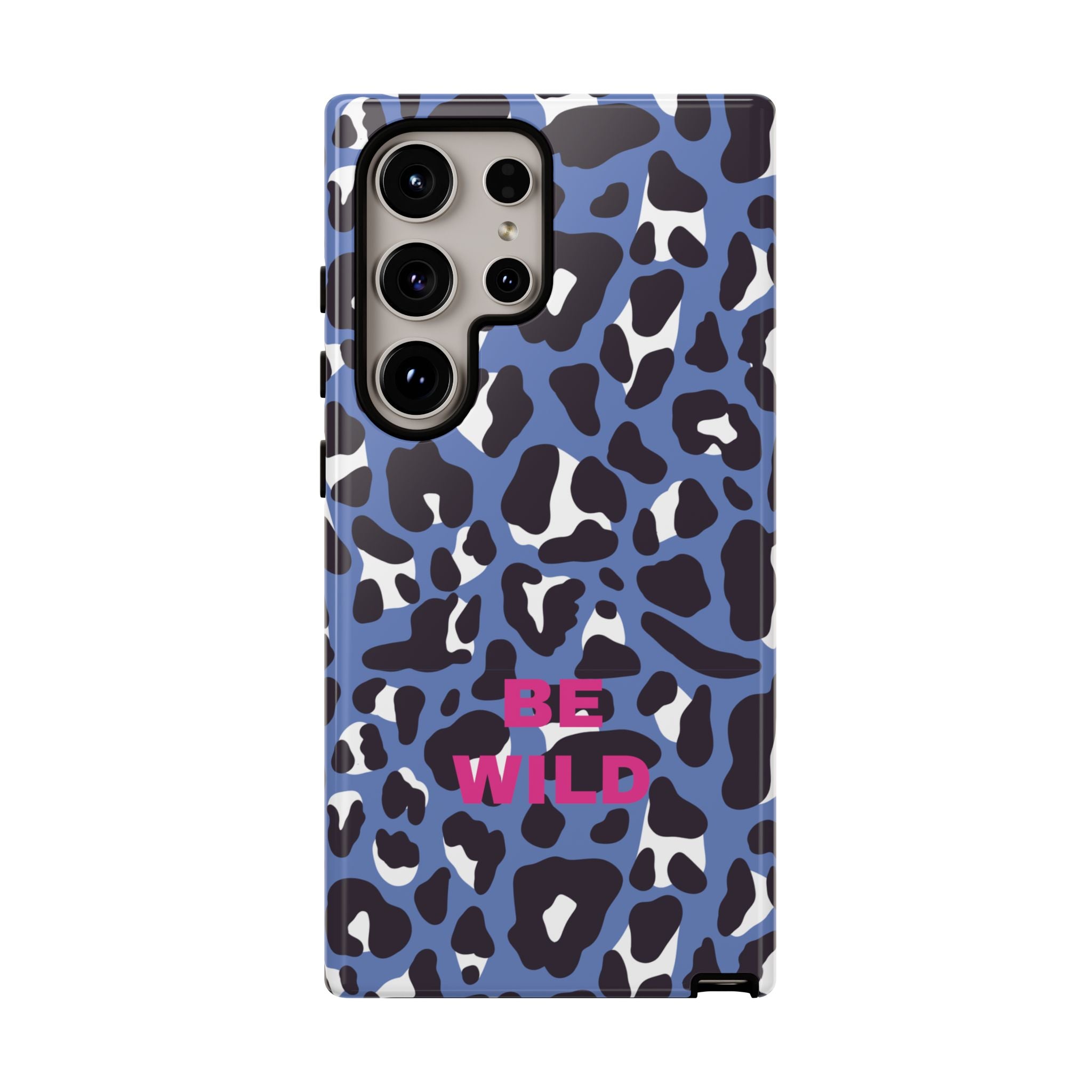 BLUE LEO – Personalisierte Handyhülle mit Dual-Layer-Schutz