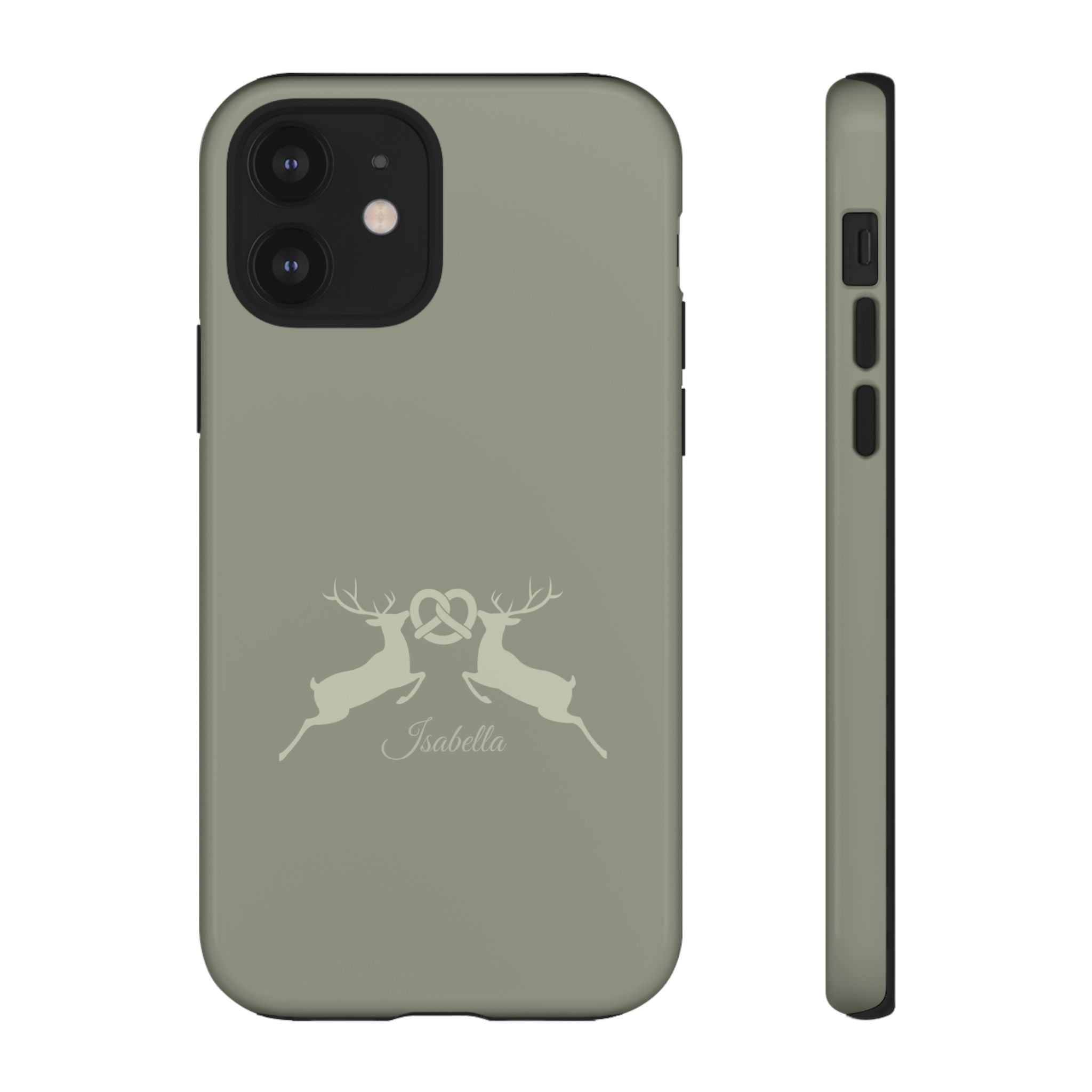 HIRSCH SALBEI – Personalisierte Handyhülle mit Dual-Layer-Schutz