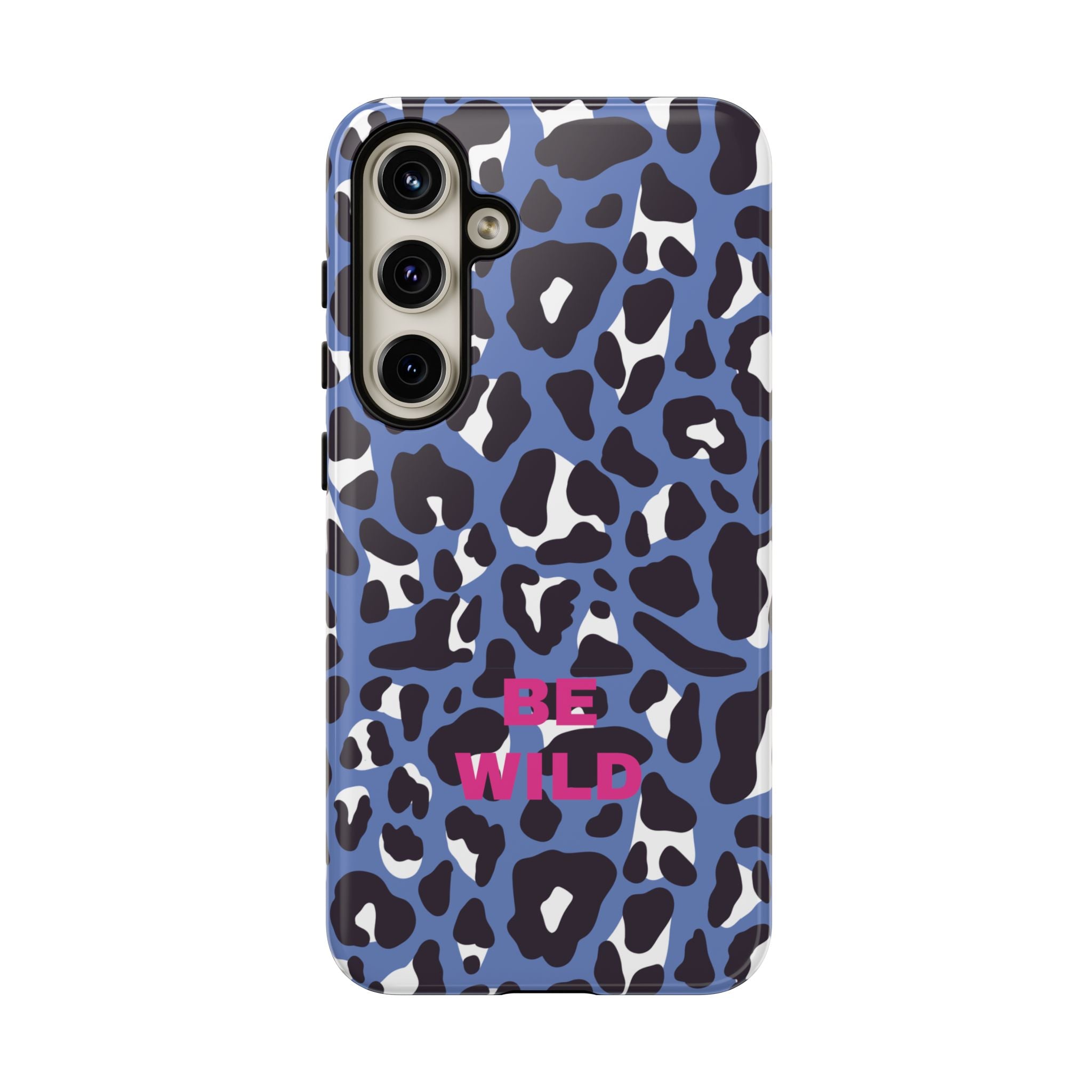 BLUE LEO – Personalisierte Handyhülle mit Dual-Layer-Schutz