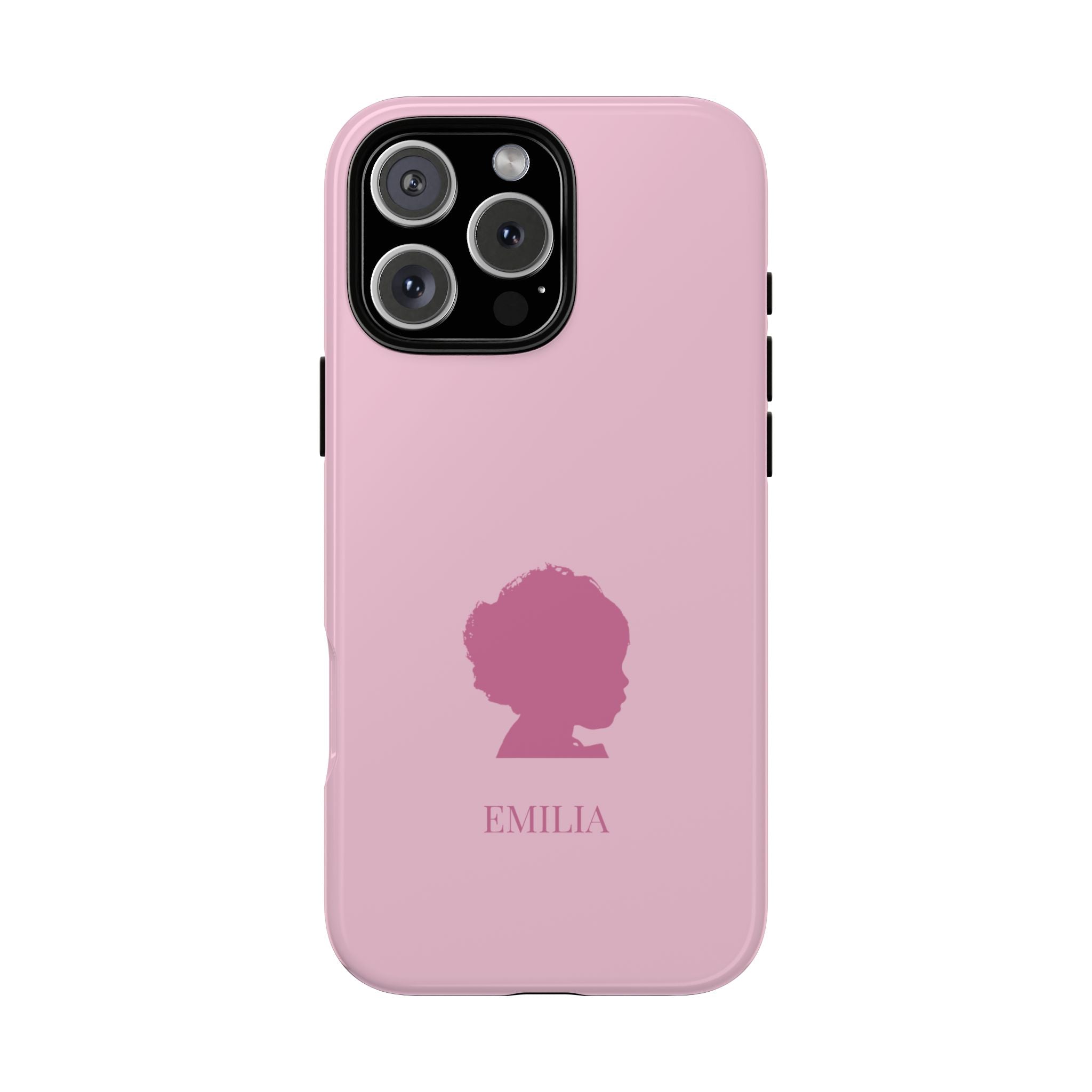 SILHOUETTE ROSE – Personalisierte Handyhülle mit Dual-Layer-Schutz
