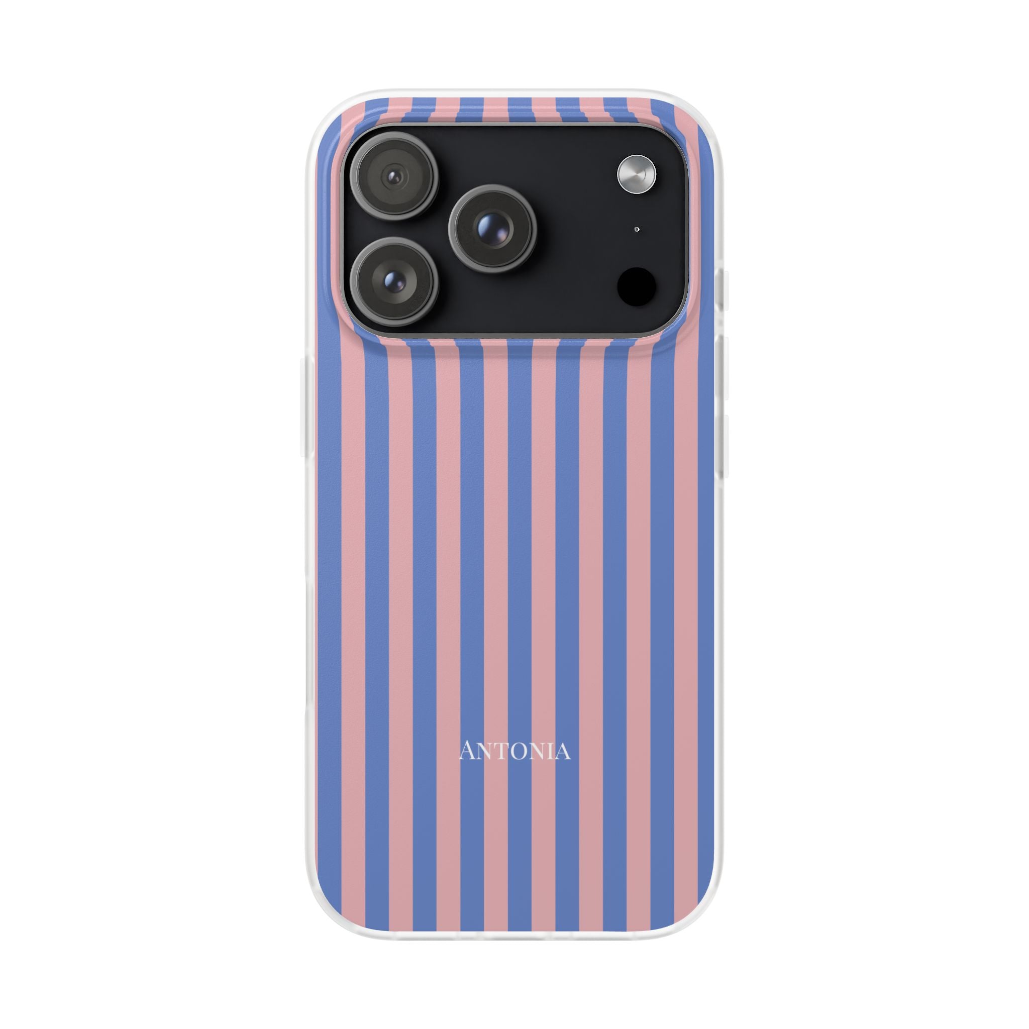 BLUE & BLUSH – Personalisierte Flex Handyhülle