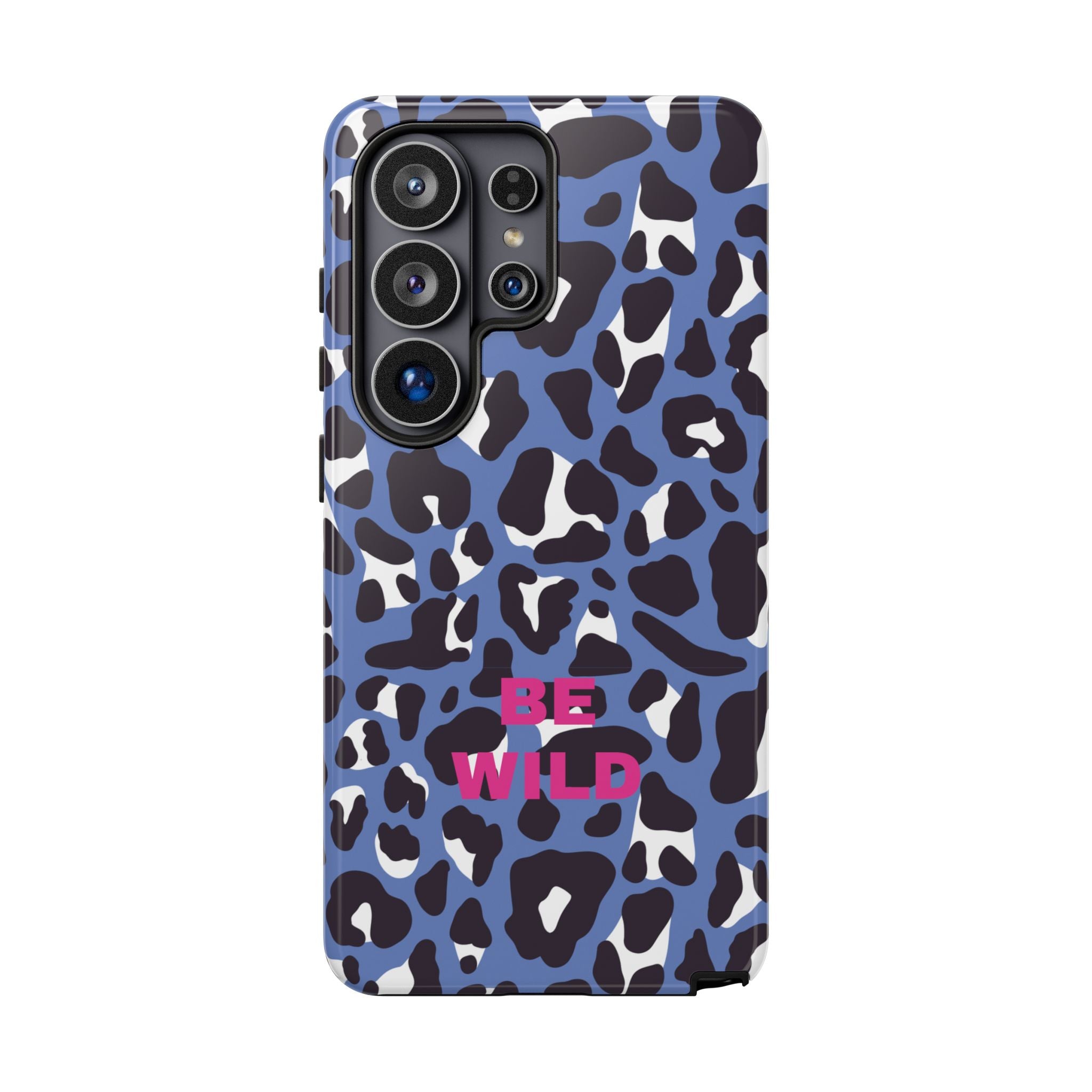 BLUE LEO – Personalisierte Handyhülle mit Dual-Layer-Schutz