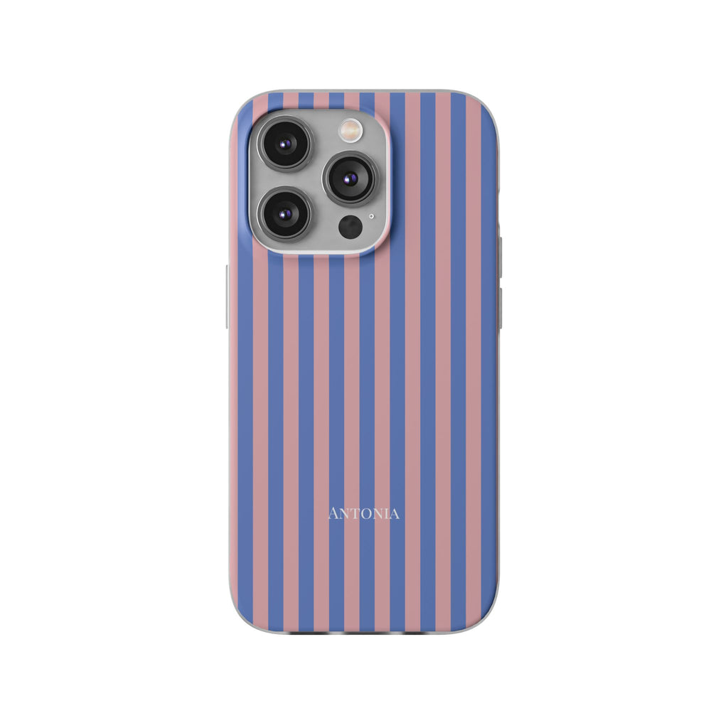 BLUE & BLUSH – Personalisierte Flex Handyhülle