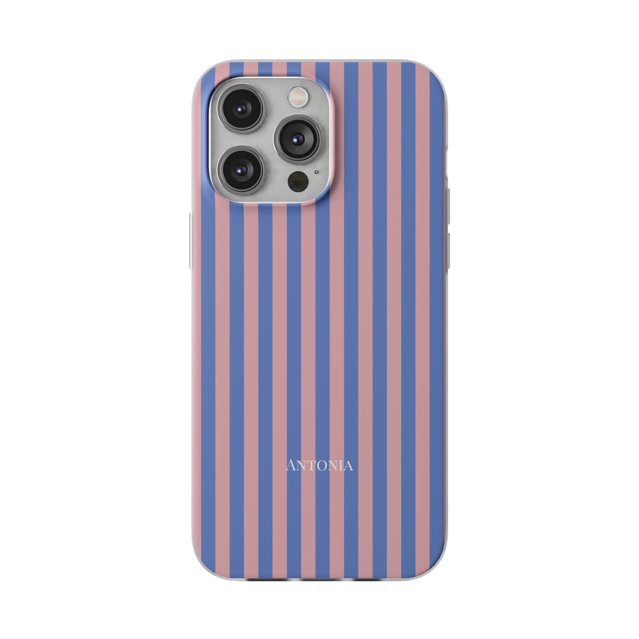 BLUE & BLUSH – Personalisierte Flex Handyhülle