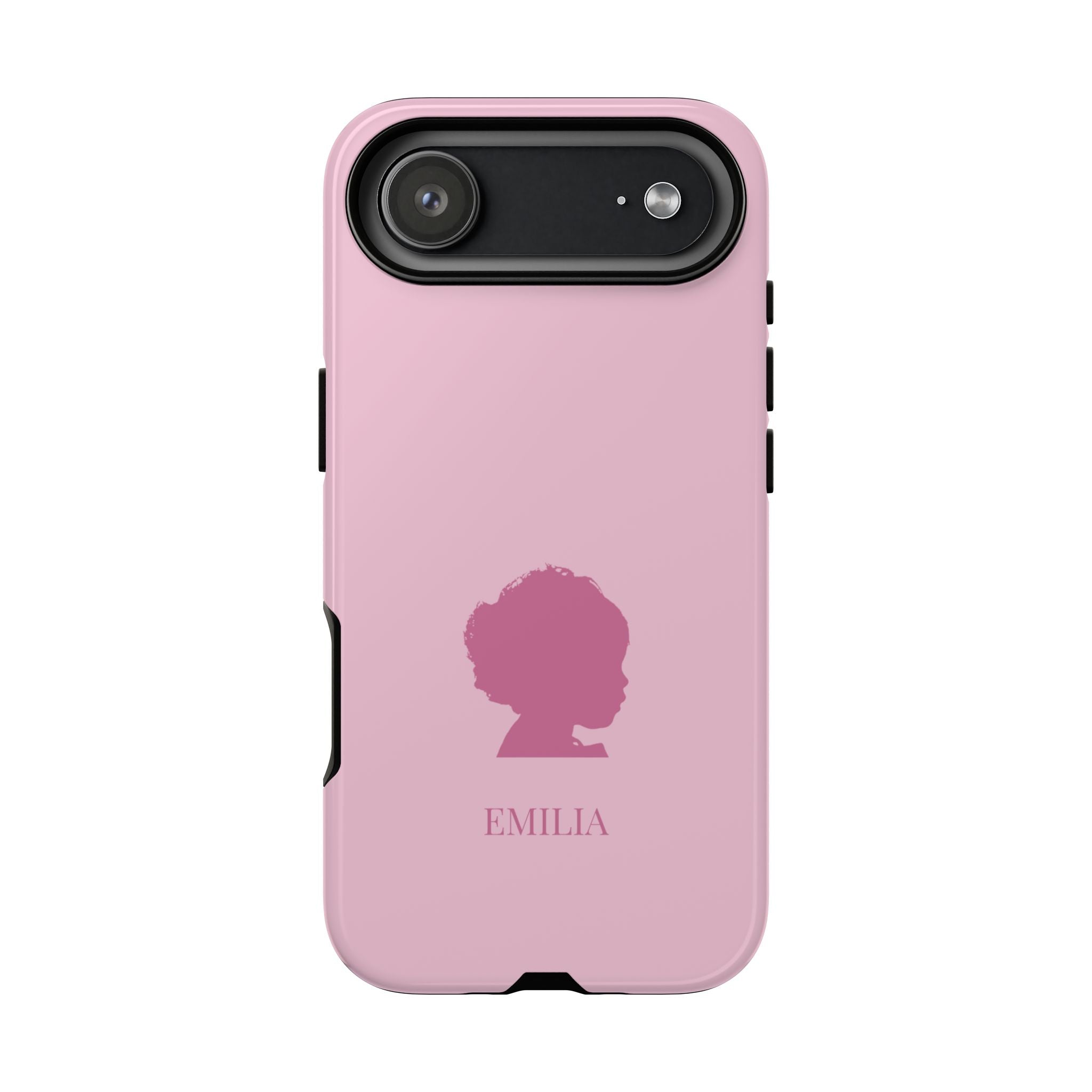 SILHOUETTE ROSE – Personalisierte Handyhülle mit Dual-Layer-Schutz