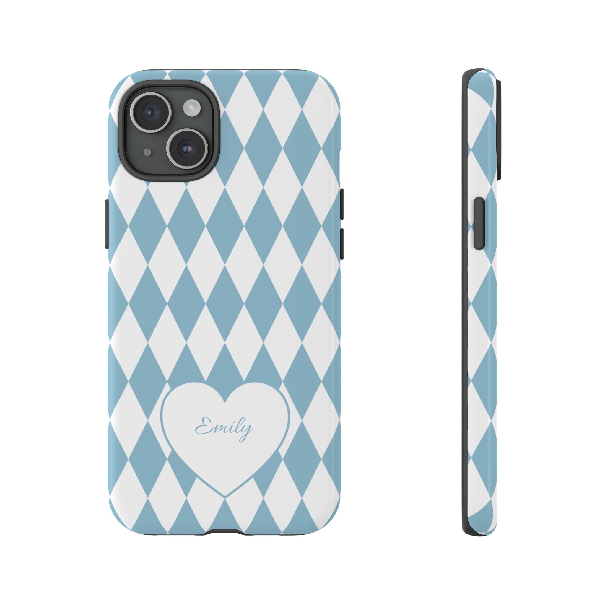 BAYERN HELLBLAU WEISS – Personalisierte Handyhülle mit Dual-Layer-Schutz