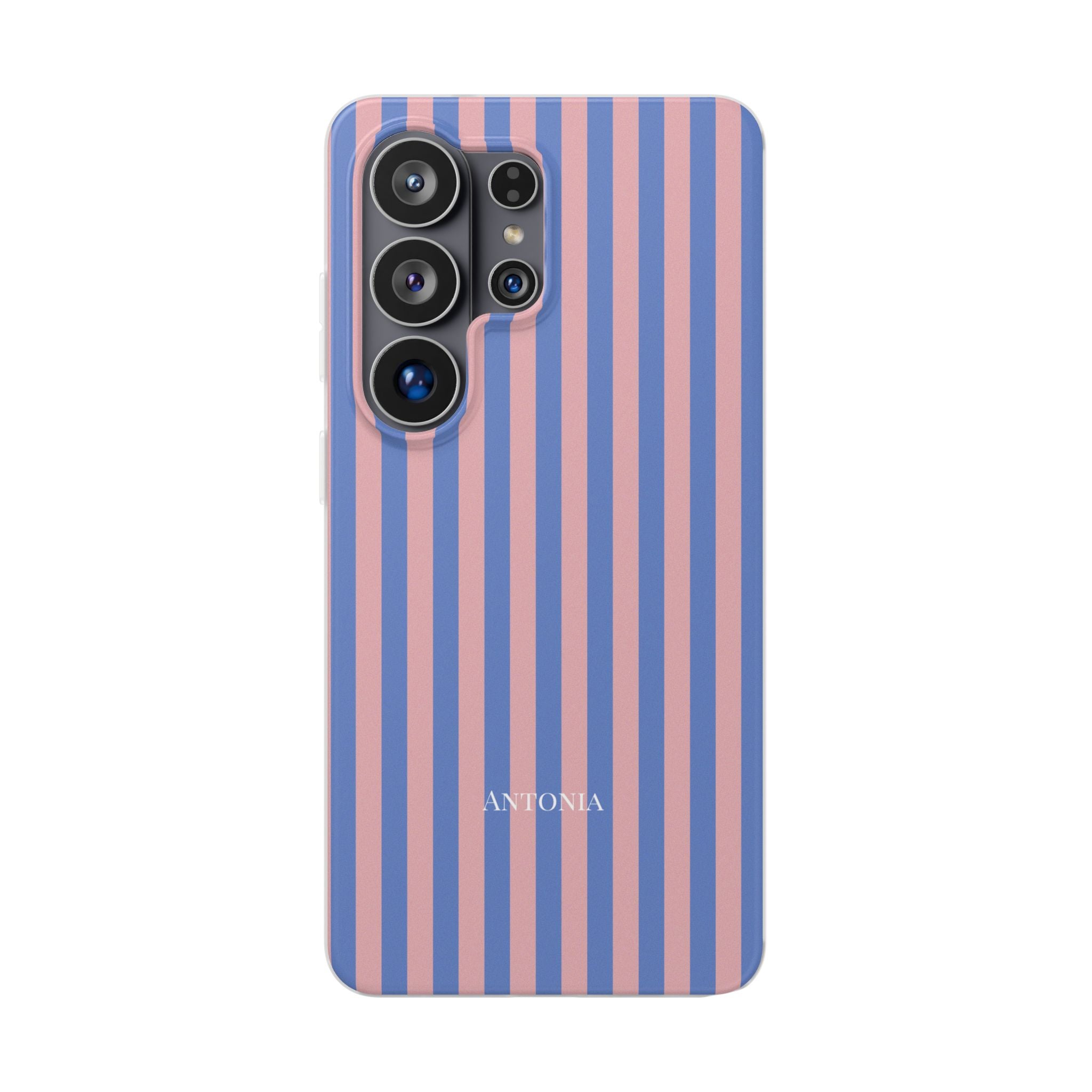 BLUE & BLUSH – Personalisierte Flex Handyhülle