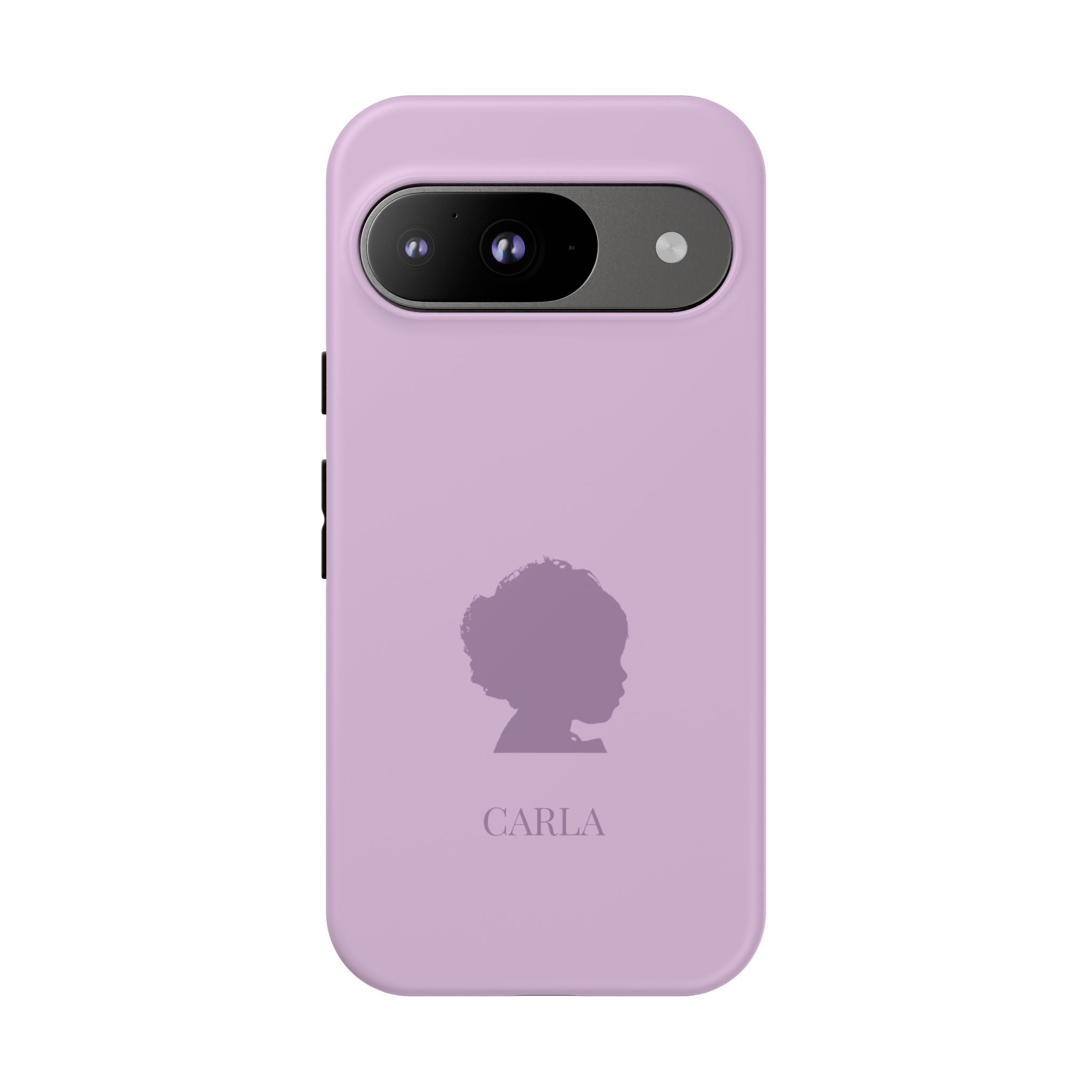 SILHOUETTE LAVENDEL – Personalisierte Handyhülle mit Dual-Layer-Schutz
