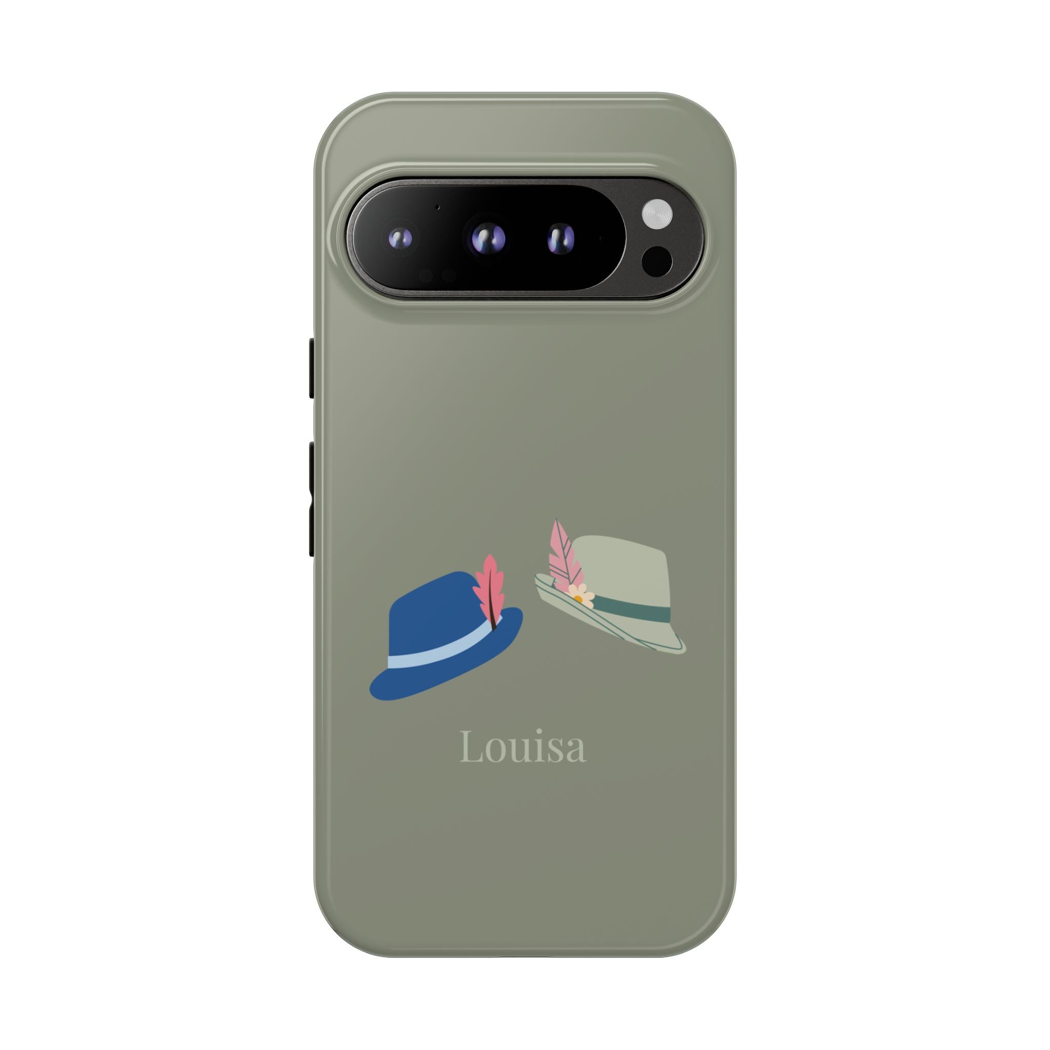 TRACHTENHÜTE SALBEI – Personalisierte Handyhülle mit Dual-Layer-Schutz