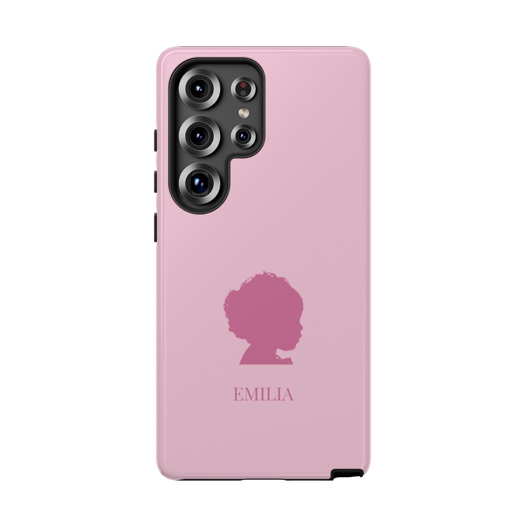 SILHOUETTE ROSE – Personalisierte Handyhülle mit Dual-Layer-Schutz