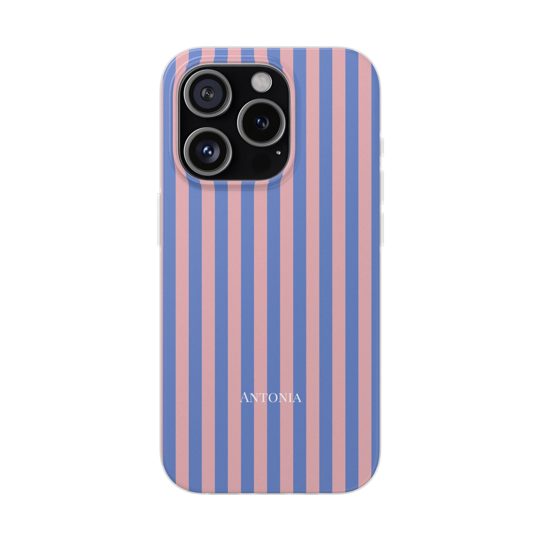 BLUE & BLUSH – Personalisierte Flex Handyhülle